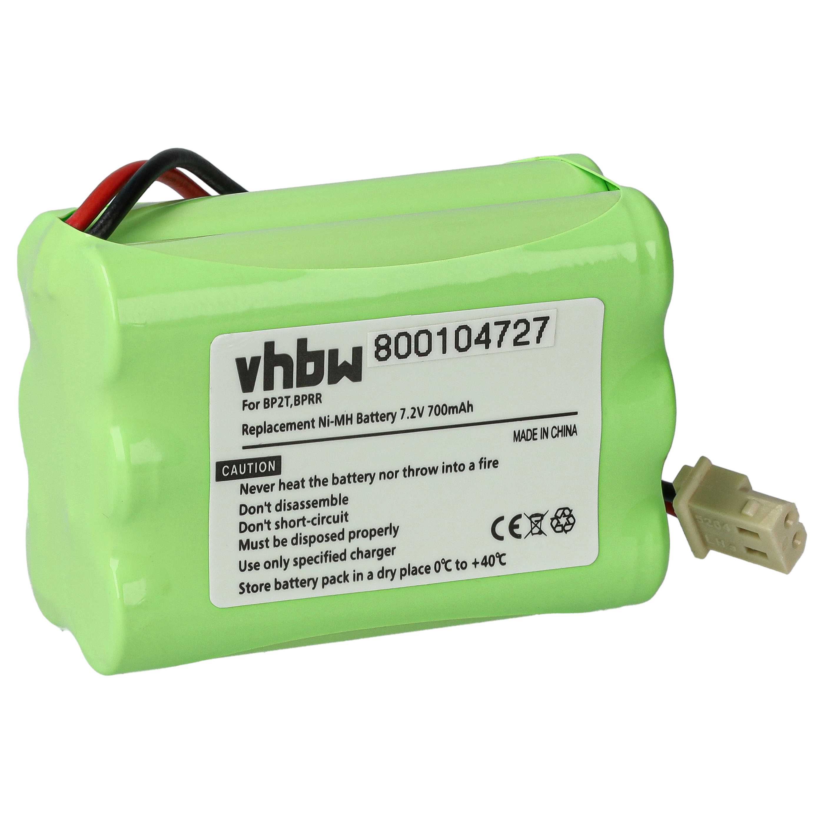 Batteria collare per collare per cani sostituisce Dogtra BP2T, BPRR Dogtra - 700mAh 7,2V NiMH
