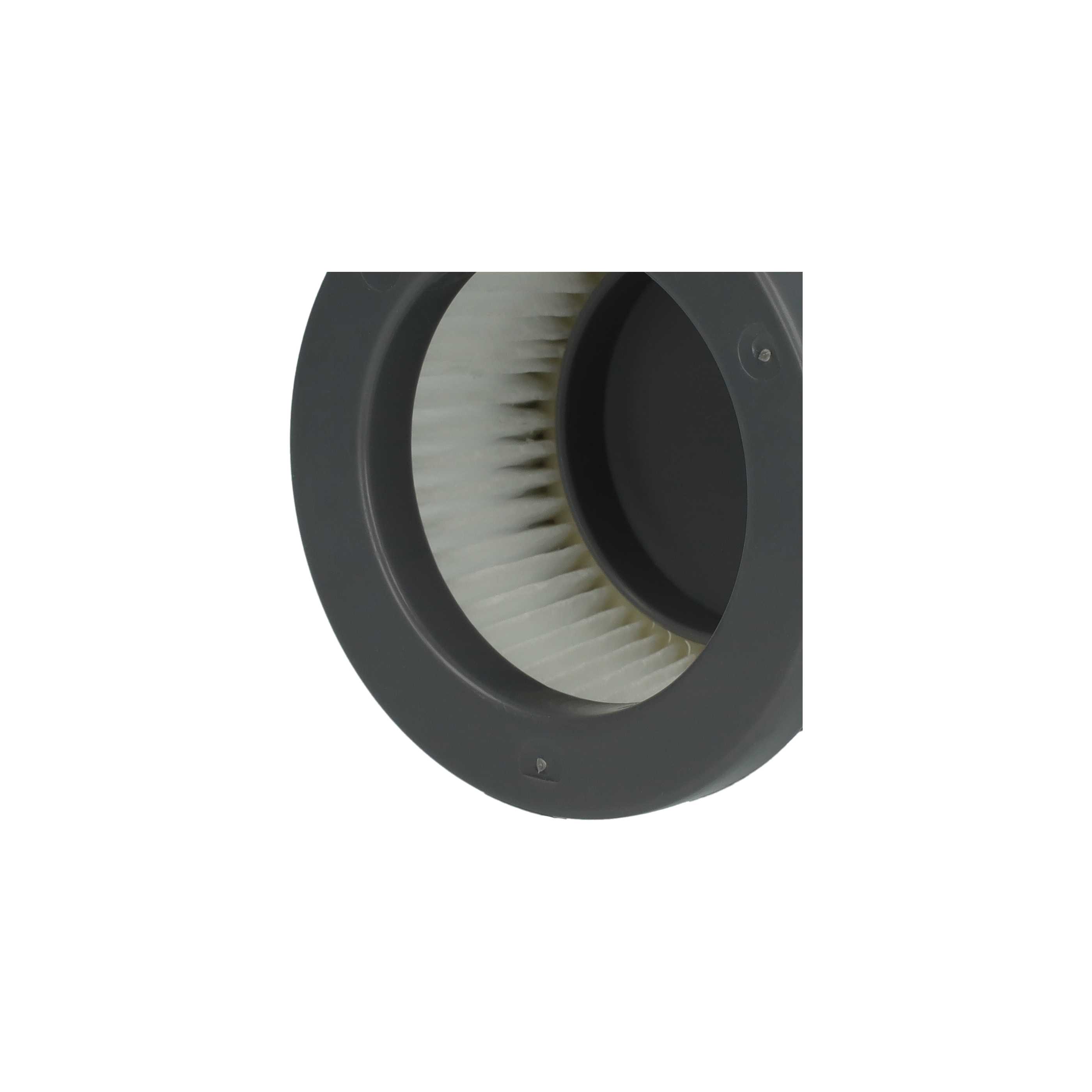 3x Filterfilter replaces Black & Decker VFORB10 for Black & Decker Vacuum Cleaner, white / grey