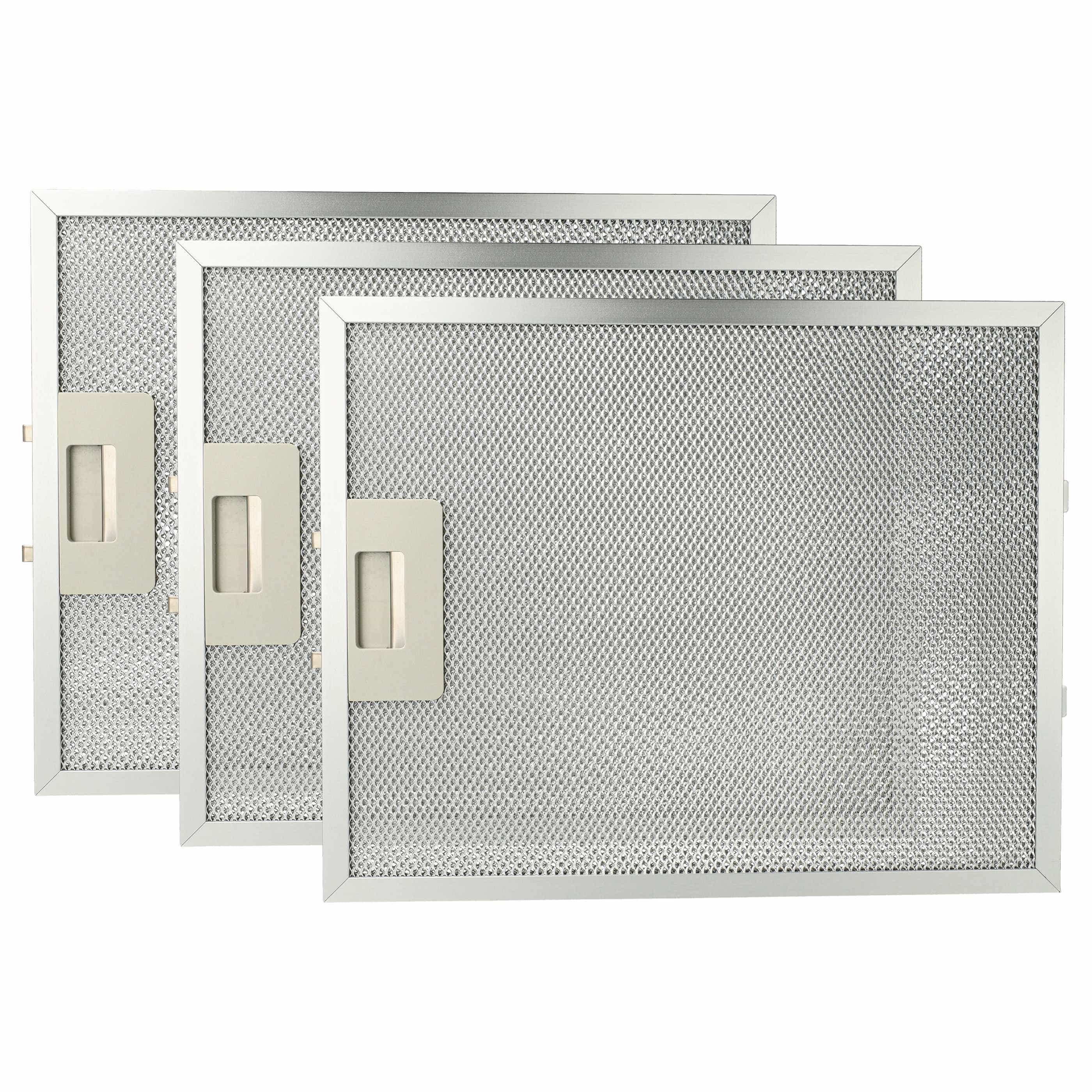 3x Filtres métal remplace Gorenje 127036 pour hotte aspirante