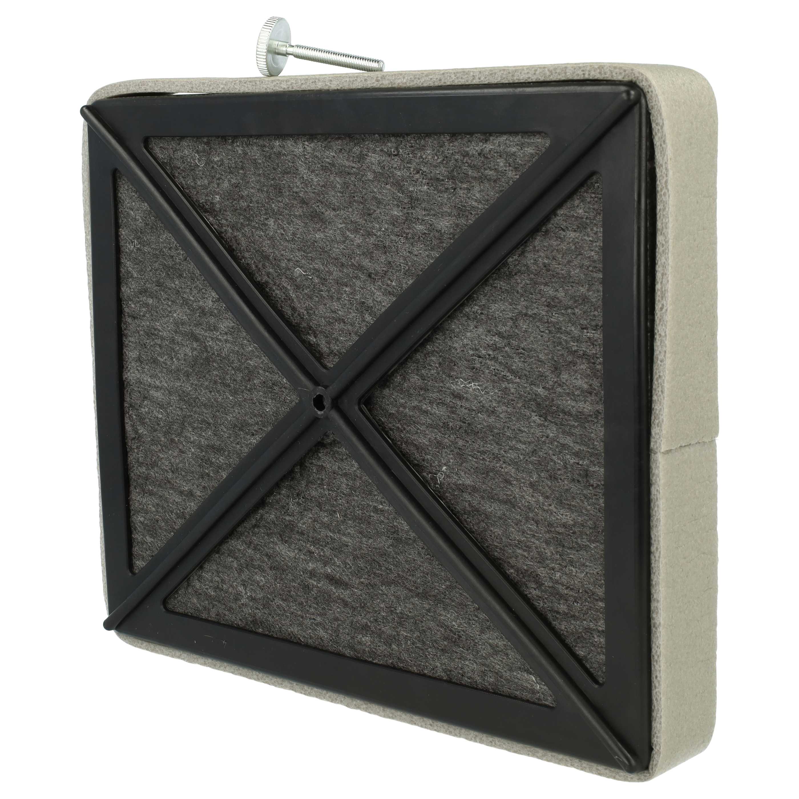 4x Filtres à charbon actif remplace Miele 3174713, 3174714, 3174715, 8103795, DKF2 pour hotte Miele