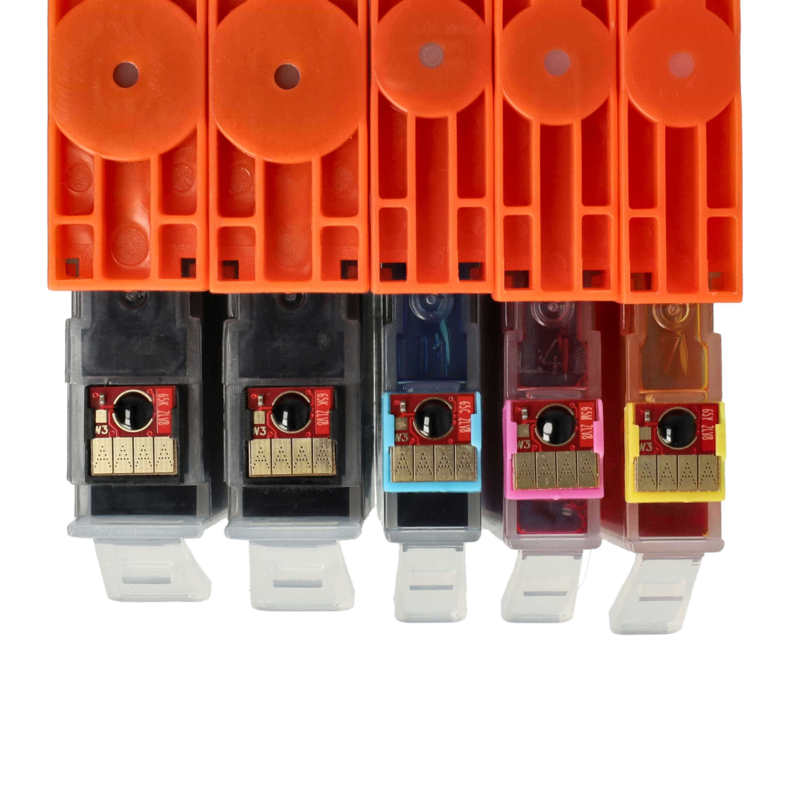 10x Ink Cartridges for HP Advantage 5525 Printer - B/C/M/Y