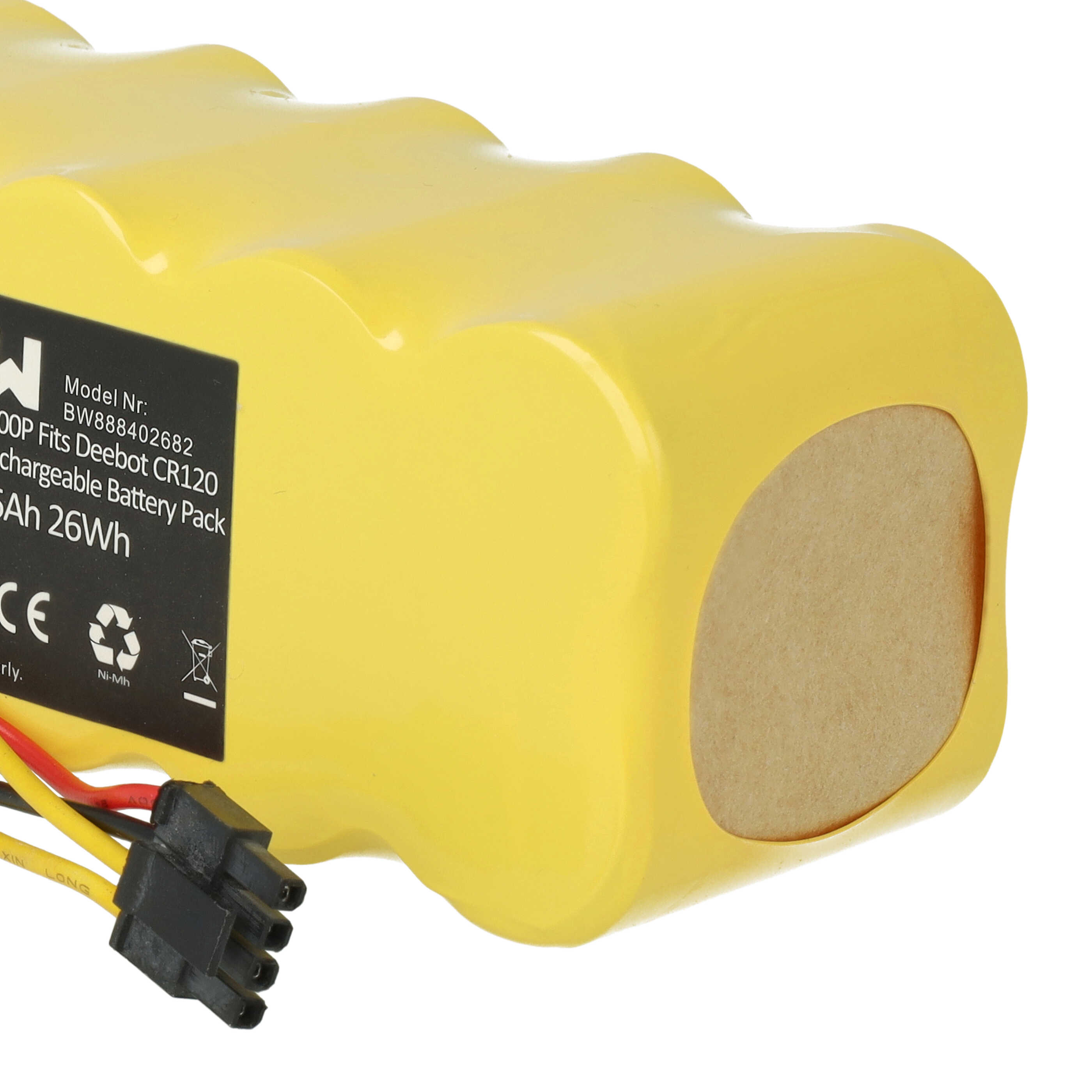 Batteria sostituisce Ariete AT5186005100 per aspirapolvere Profimaster - 2500mAh 14,4V NiMH