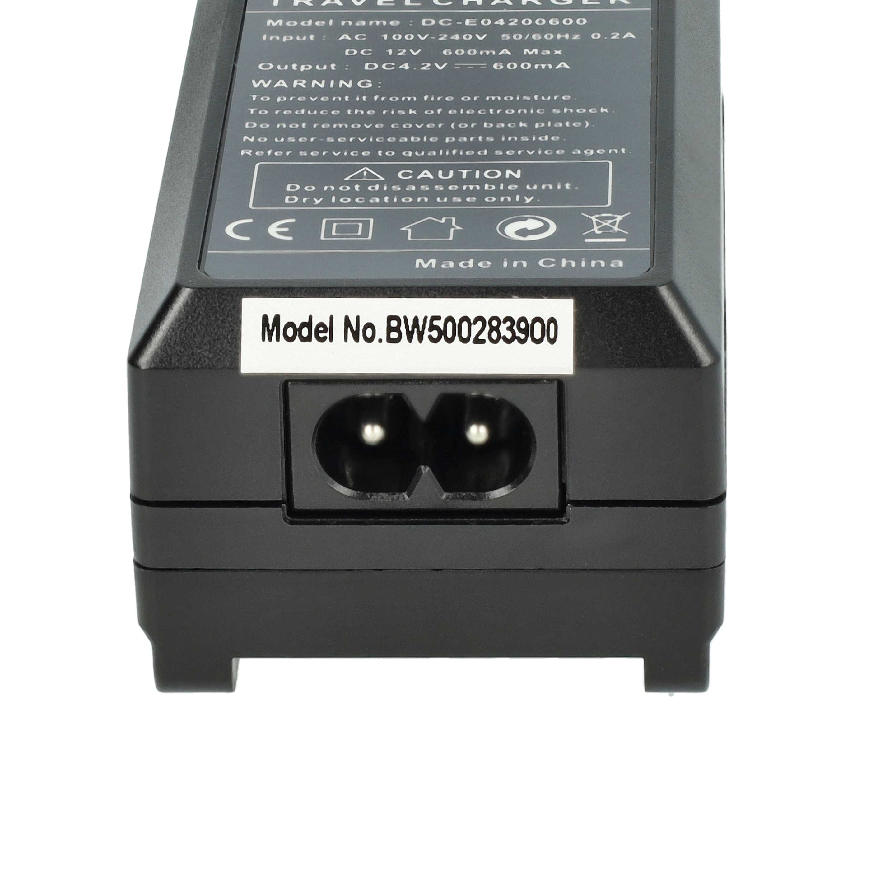 Battery Charger replaces Casio BC-60L for Casio Digital Camera - 0.6 A, 4.2 V
