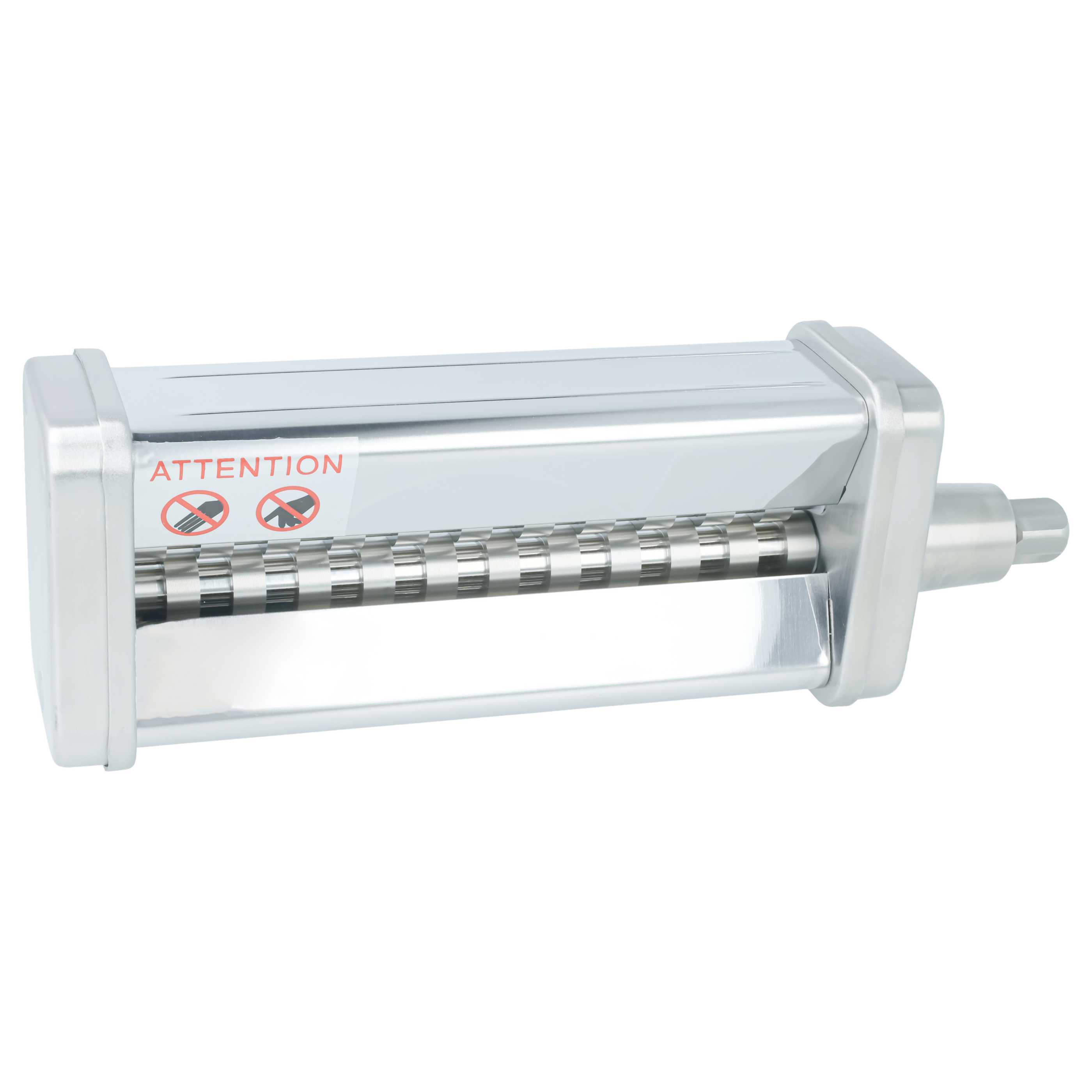 Fettuccine Cutter suitable for KitchenAid Kitchen Machine - Pasta Attachment + Cleaning Brush