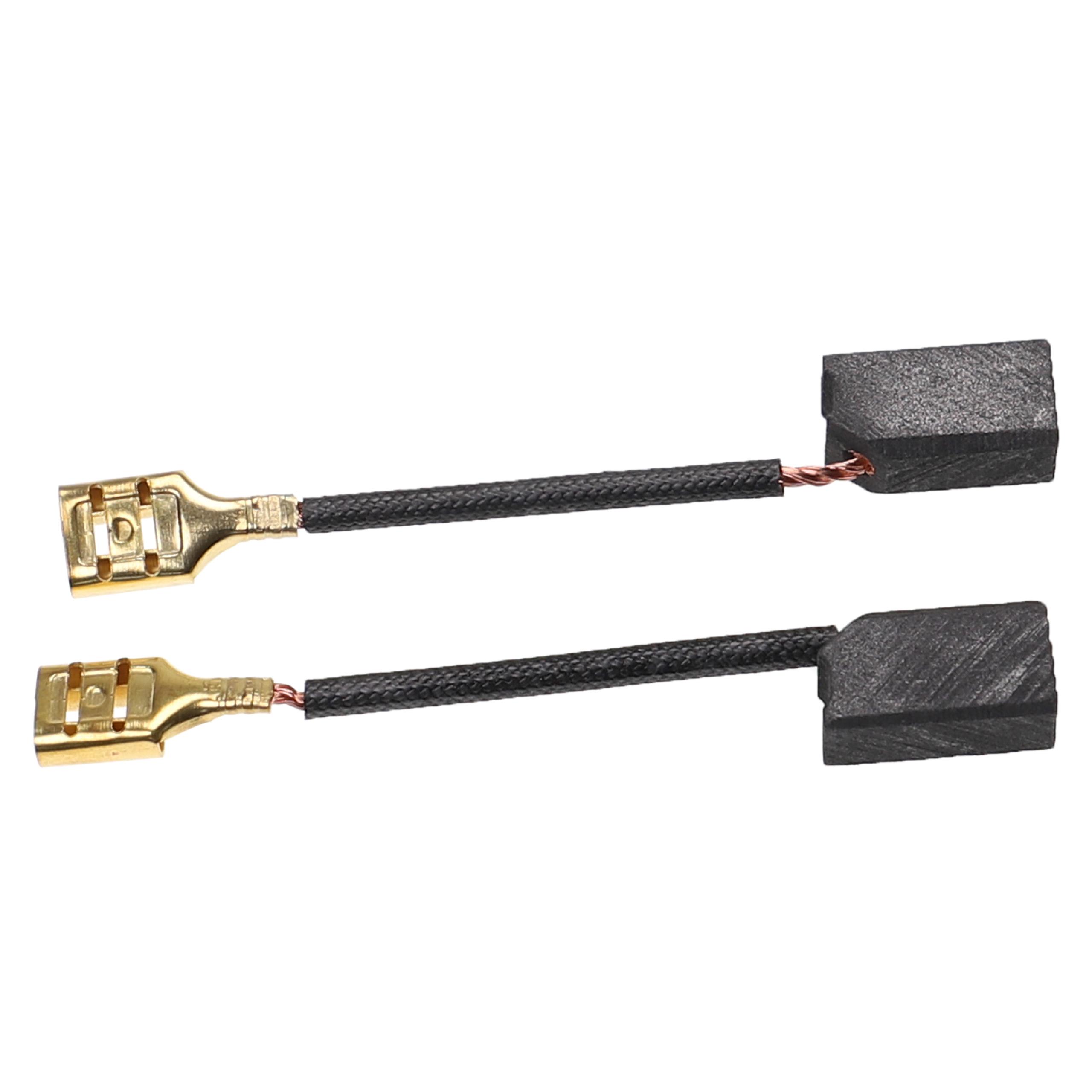 2x Carbon Brush 6 x 8 x 14 mm for power tool / angle grinder