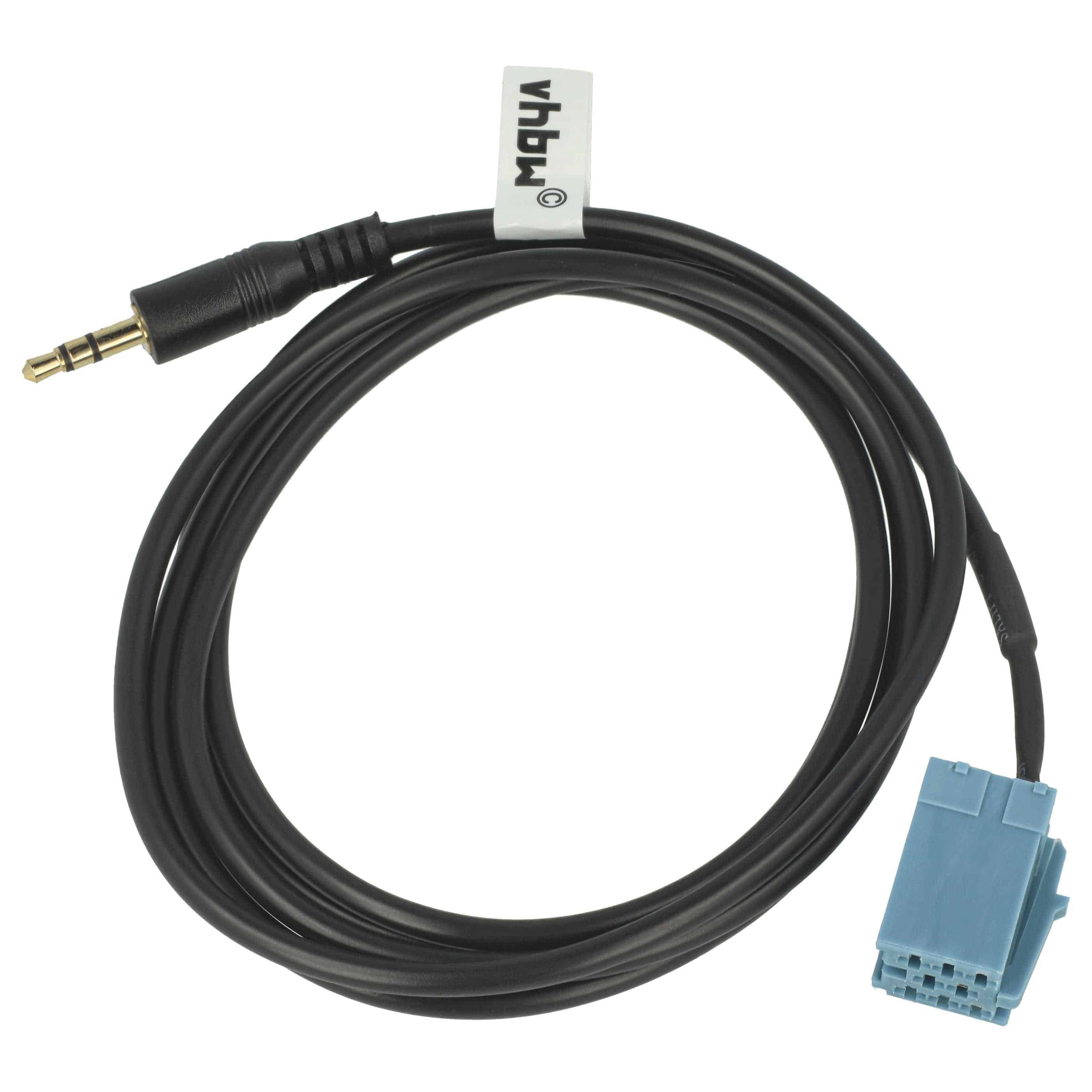 Cavo adattatore audio AUX per Chorus Audi autoradio ecc - 120cm