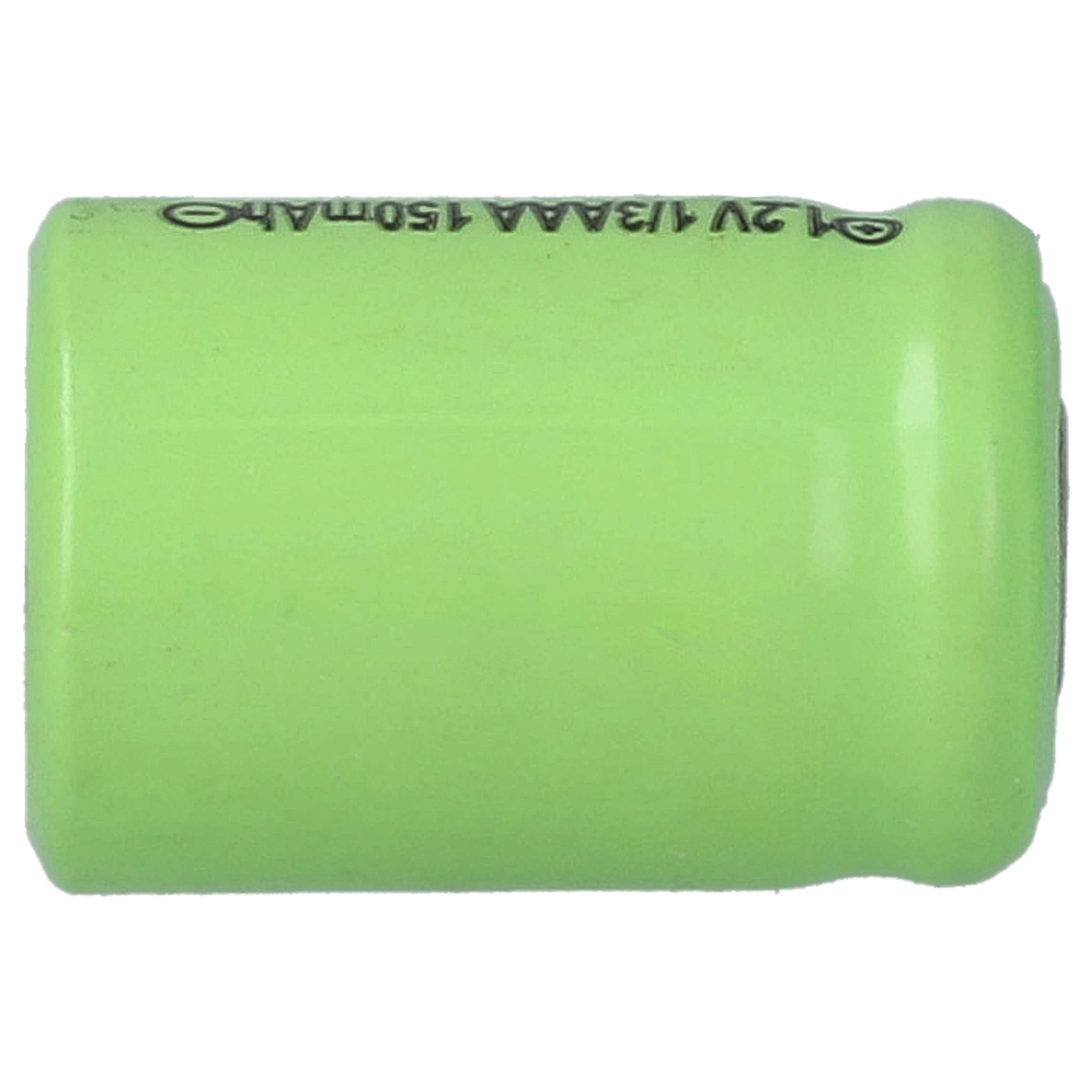 Batterie (100 pcs.) remplace 1/3AAA modèle radio-télécommandé - 150mAh 1,2V NiMH