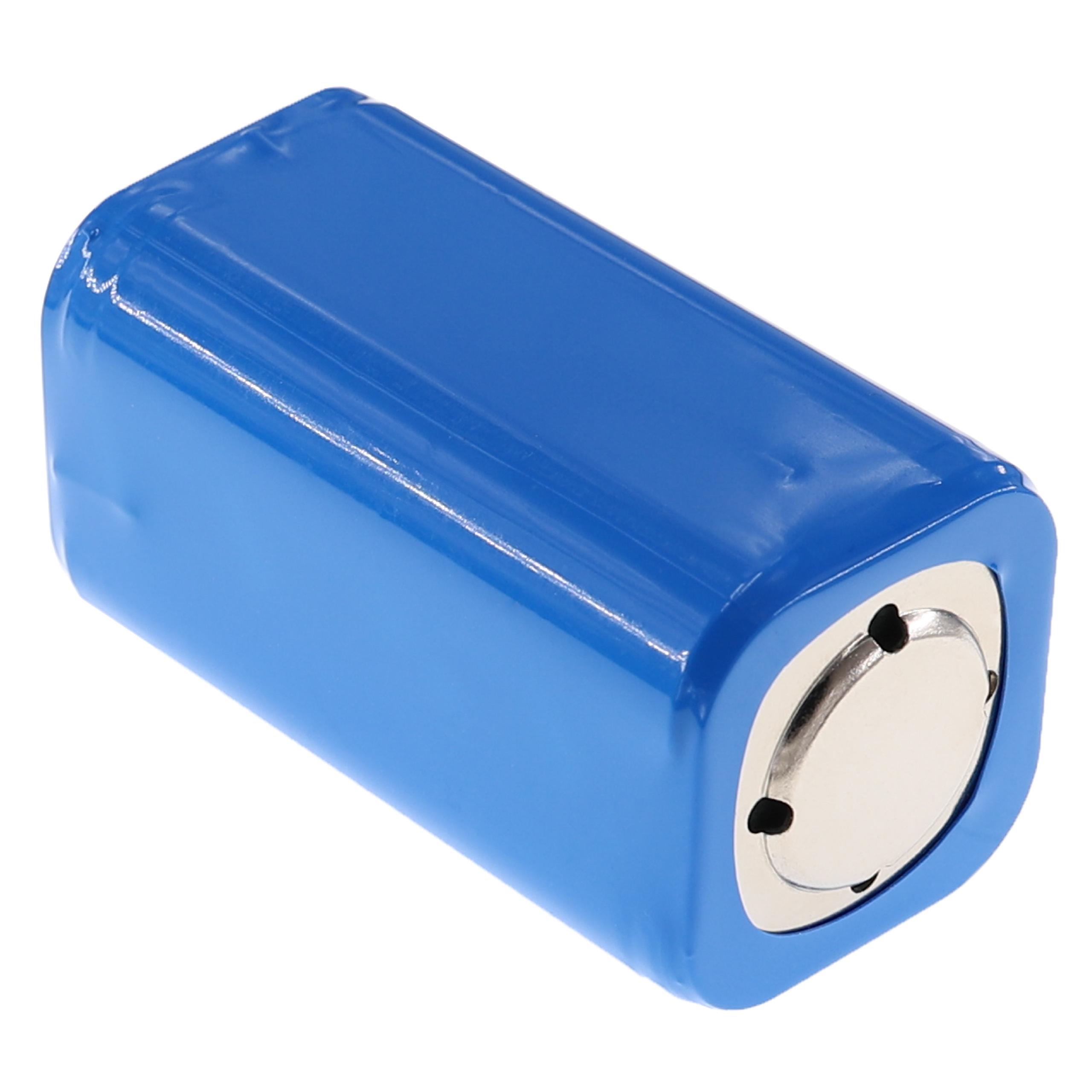 Diving Lamp Battery Replacement for Bigblue BATCELL18650x4 - 3400mAh 14.8V Li-Ion
