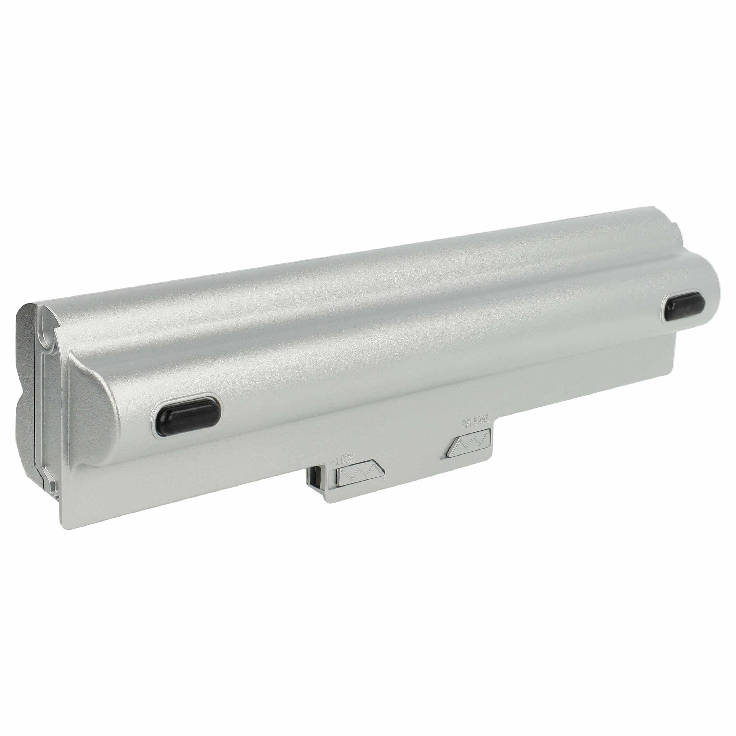 Akumulator do laptopa zamiennik Sony VGP-BPS13, VGP-BPL21, VGP-BPL13 - 6600 mAh 11,1 V Li-Ion, srebrny