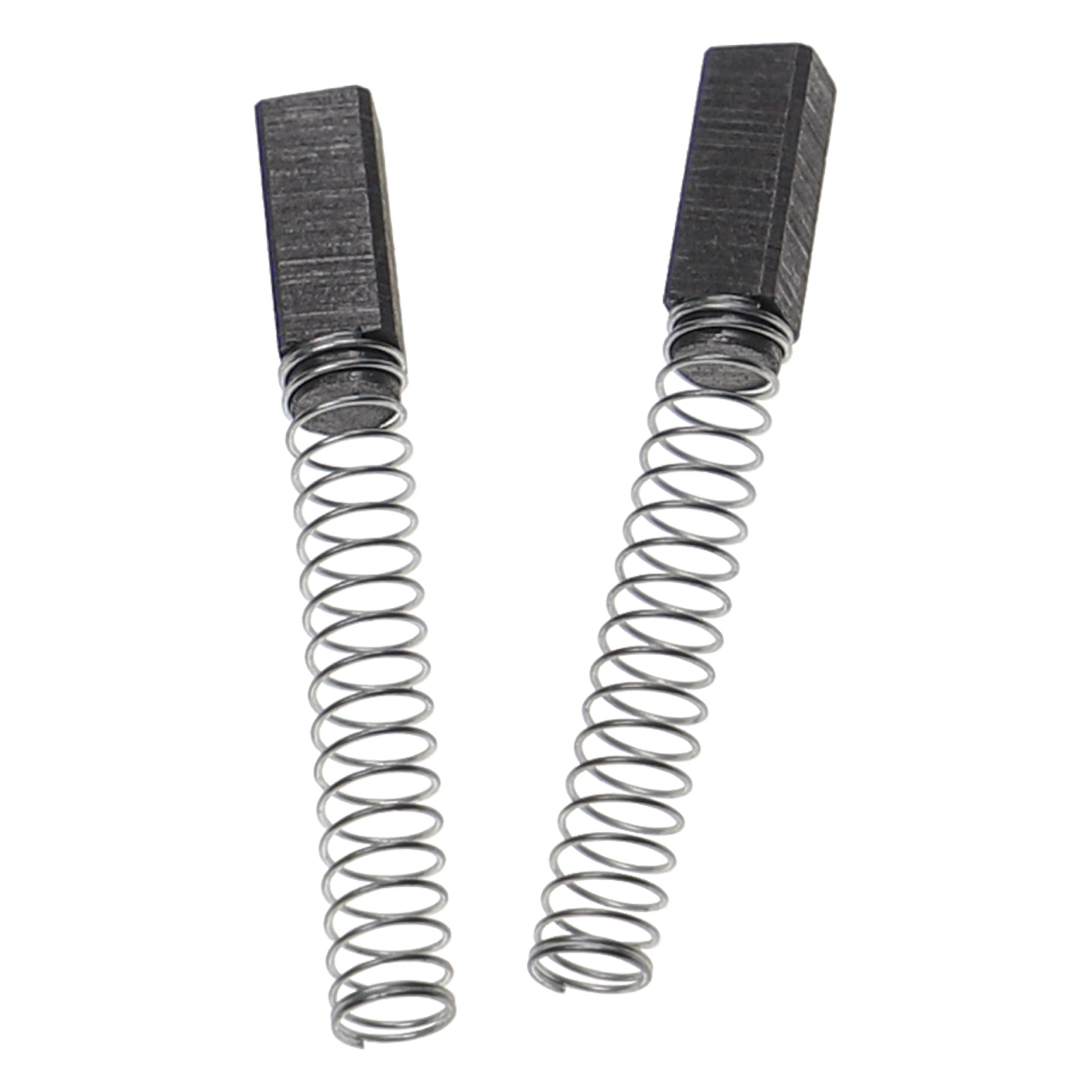 2x escobilla de carbón compatible con Vorwerk ET21 aspiradora - 4,5 x 5 x 14 mm