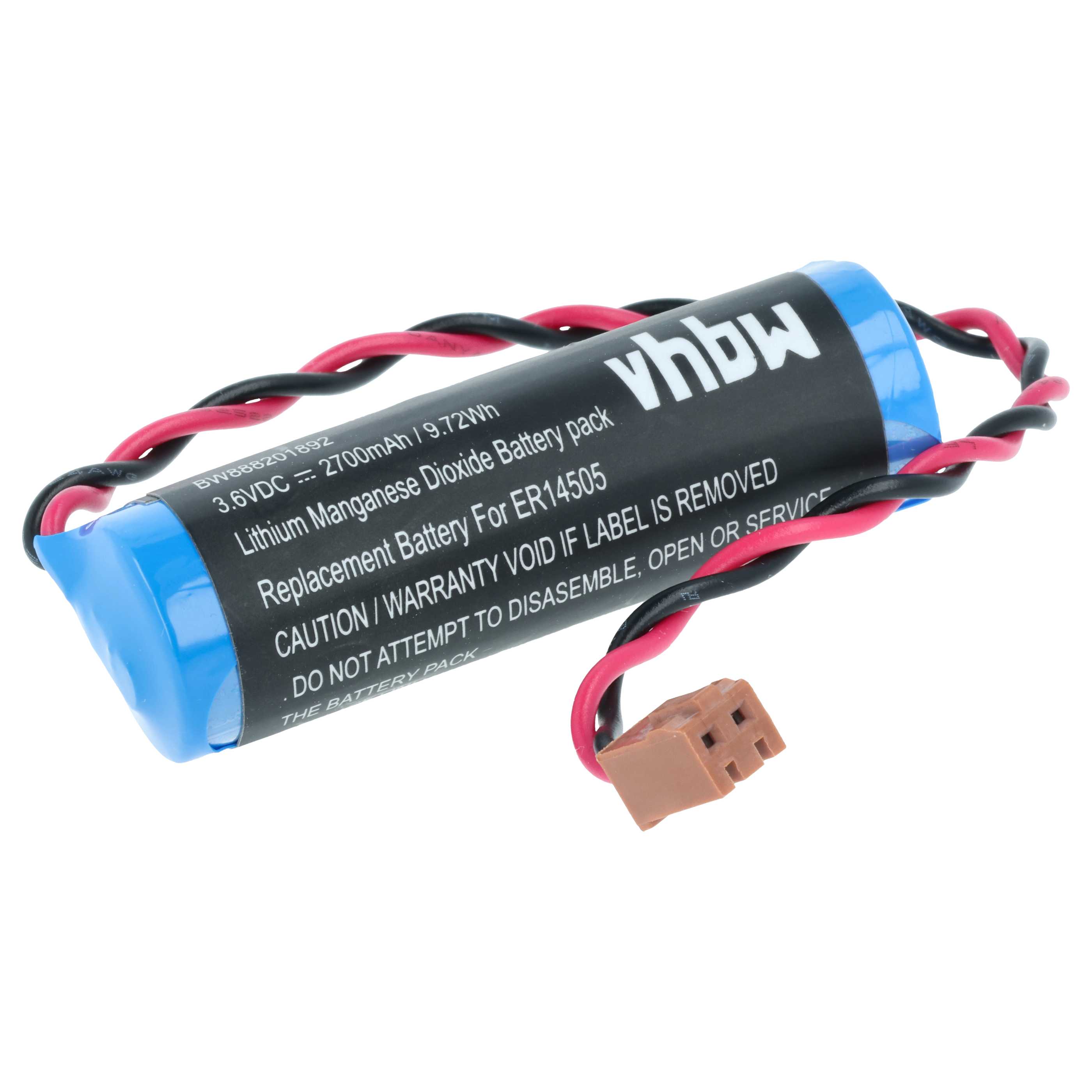 Bateria do PLC programowalnego sterownika Toshiba - 2700 mAh 3,6 V Li-SOCl2