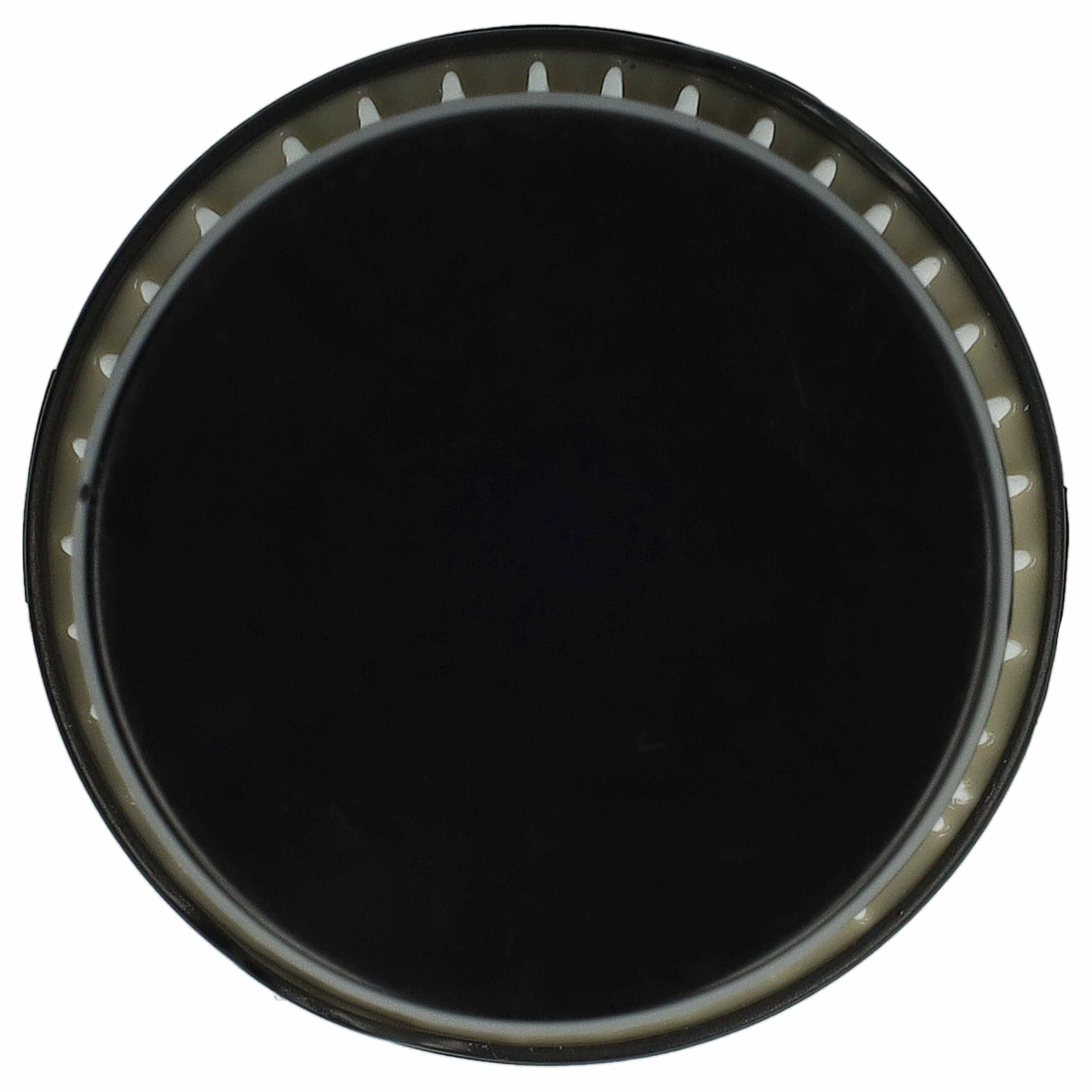 4x pleated filter replaces AEG AEF150, 9001683755, 90094073100 for Electrolux Vacuum Cleaner, black / white