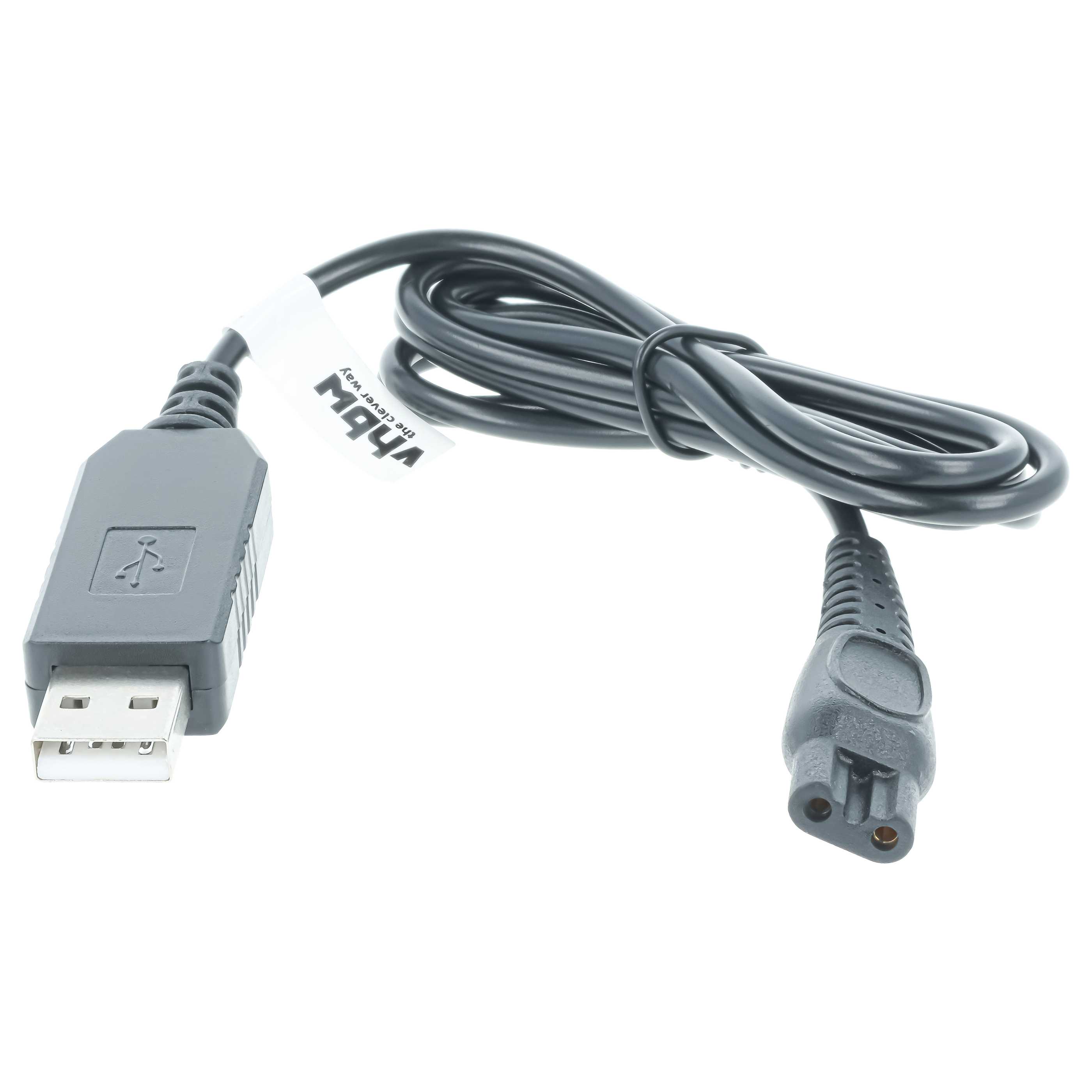 Cable de carga USB para afeitadoras Philips HS8020 - 100 cm