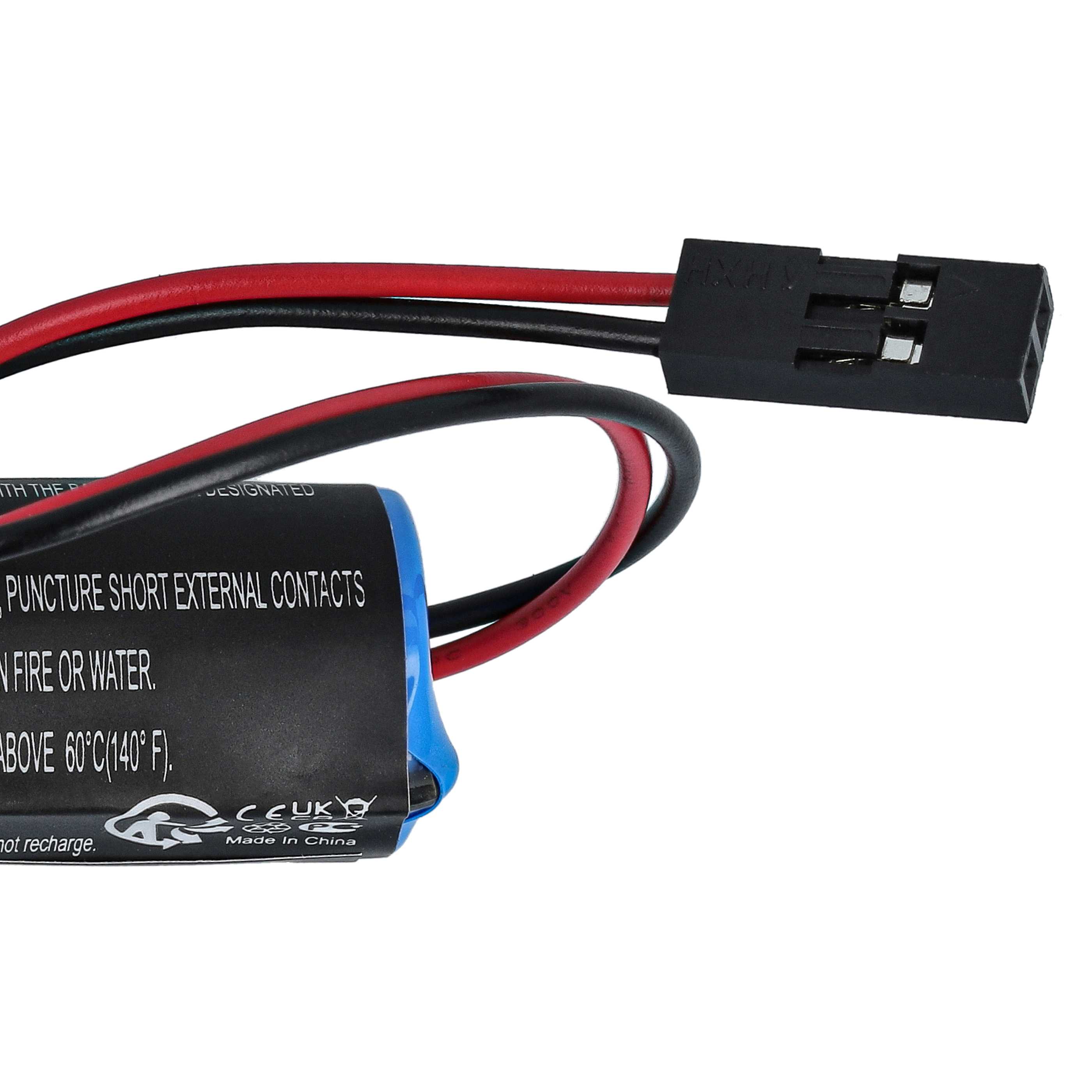 2x Bateria do sterownika zamiennik Siemens 575332TA, 146881, 575332 TA, 575332, 143467 - 900 mAh 3 V Li-MnO2