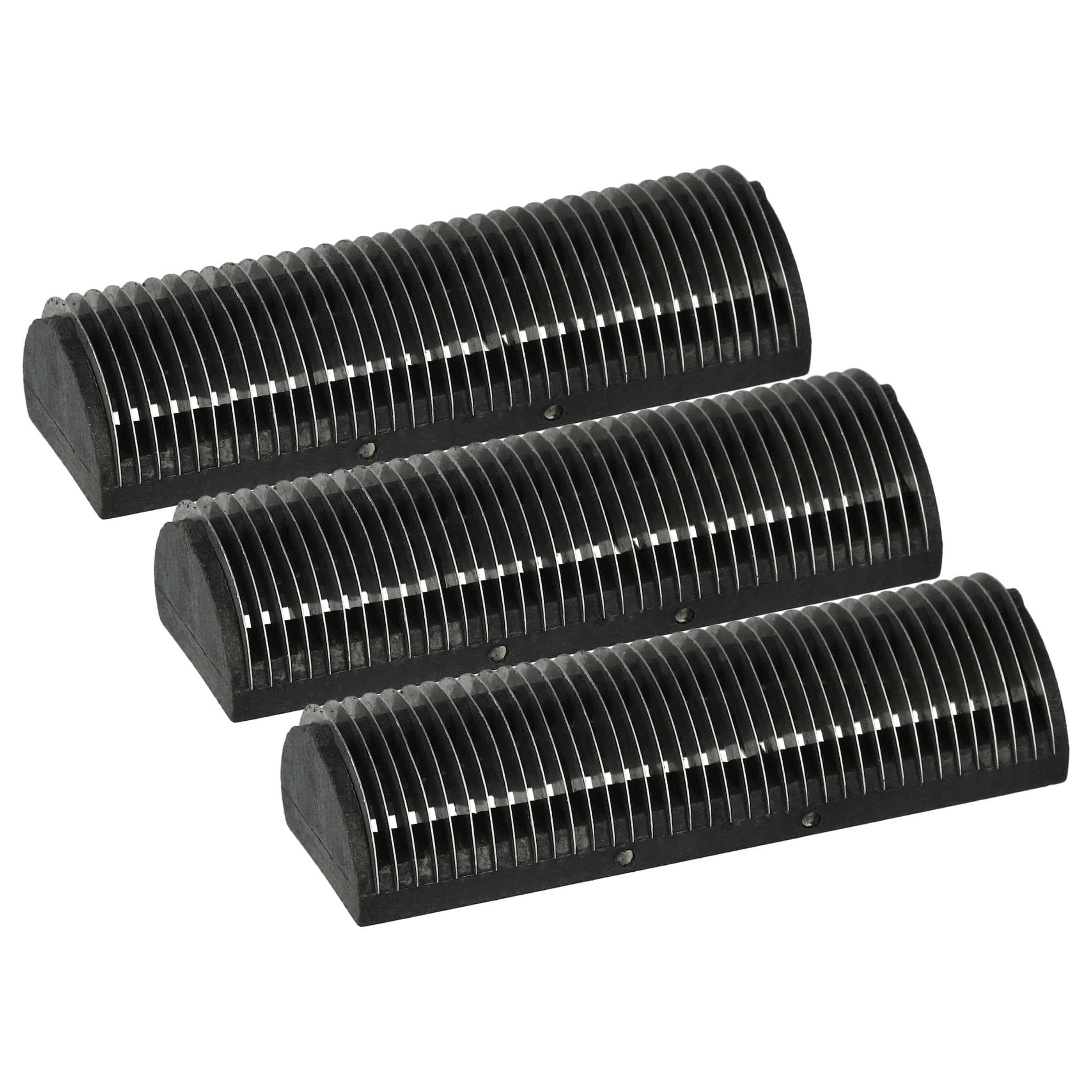 3x blok ostrzy do golarki Braun zam. Braun 5001719, 410, 383, 346, 330 - czarny / srebrny