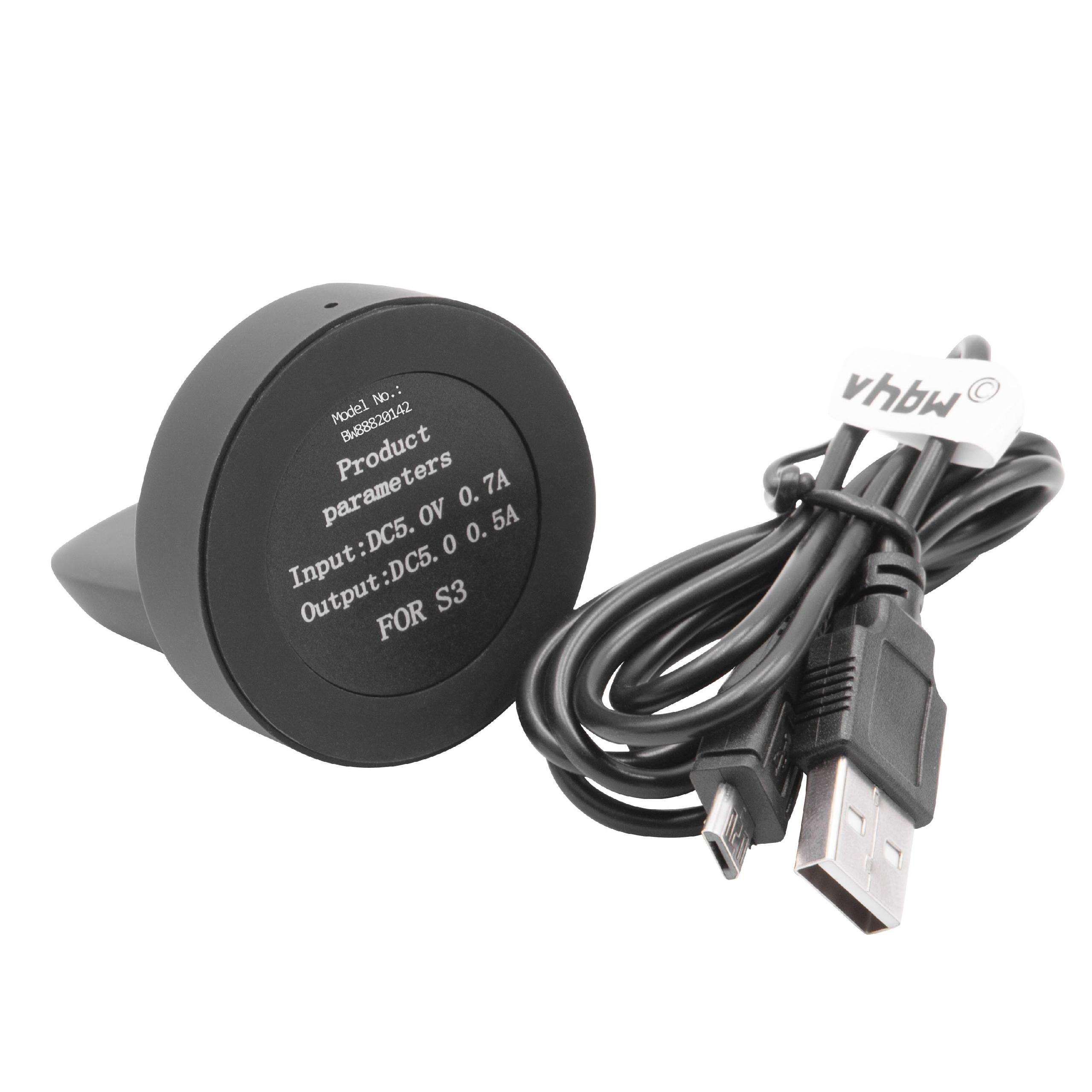Charging Station suitable for SM R815, SM-R810, SM R805, SM-R800 Samsung Galaxy Fitness Tracker - Micro USB Ca