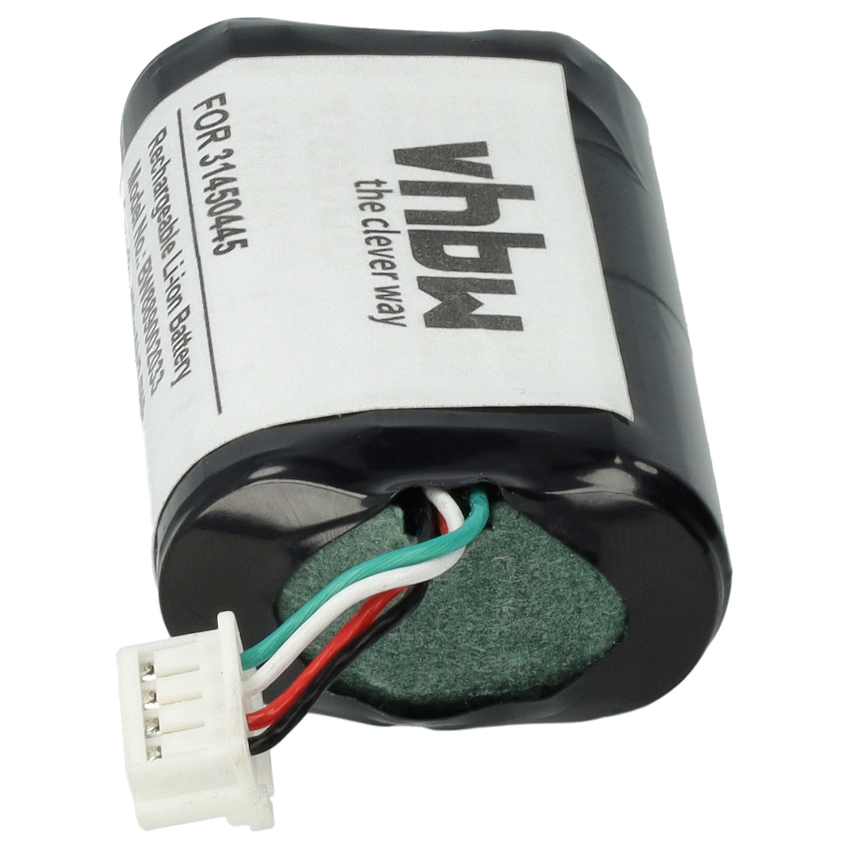 Akumulator do komputera pokładowego zamiennik Volvo 31450445 - 450 mAh 8 V Li-Ion