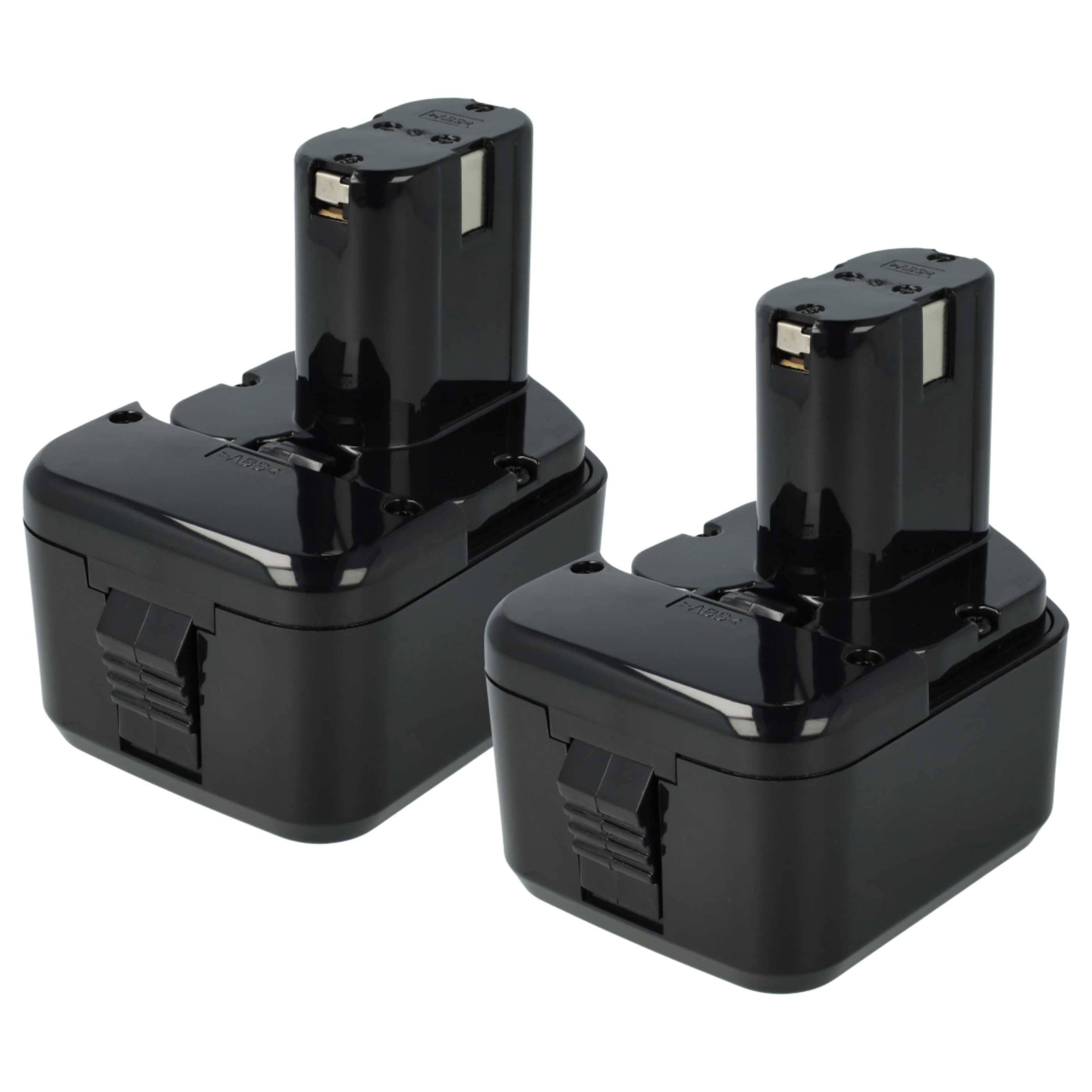 2x Battery replaces Hitachi 320608, 320606, 320388, 320387, 320386 Electric Power Tool - 3300 mAh, 12 V, NiMH