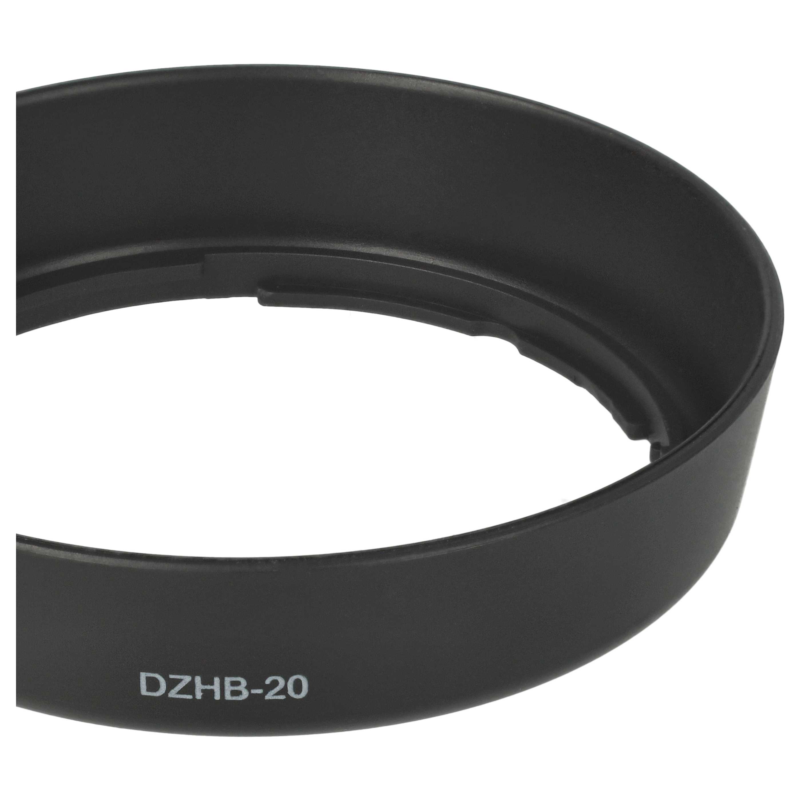 Lens Hood replaces Nikon HB-20 for Nikon Lens with 58 mm Diameter, plastic, black