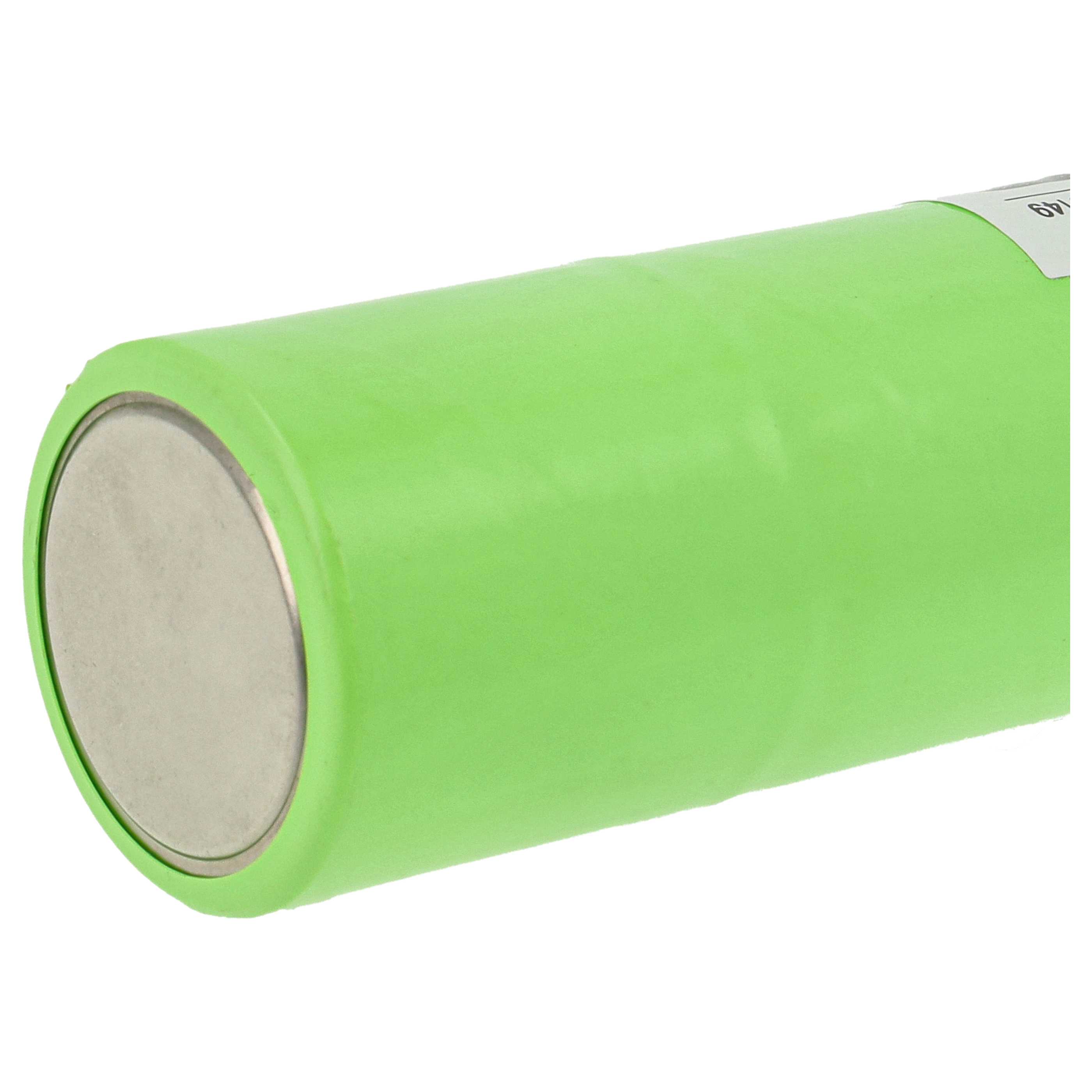 5x Batteria per torcia o lampada da elmetto sostituisce 108-000-439, 108-439, 108-000-817 - 5000mAh 6V NiMH
