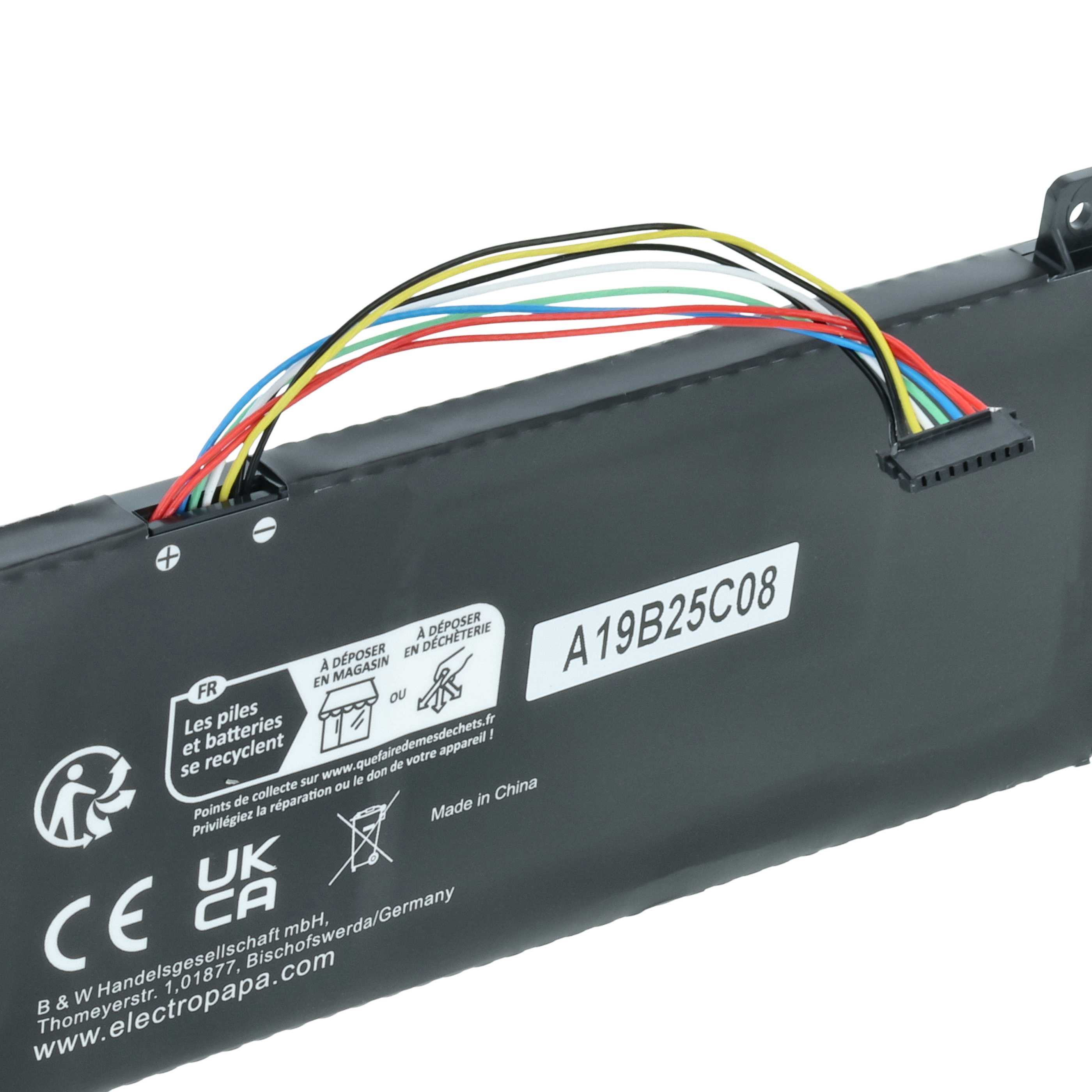 Akumulator do laptopa zamiennik Lenovo L17C2PB4, L17C2PB3, L17L2PB4, L17L2PB3 - 4000 mAh 7,6 V LiPo, czarny