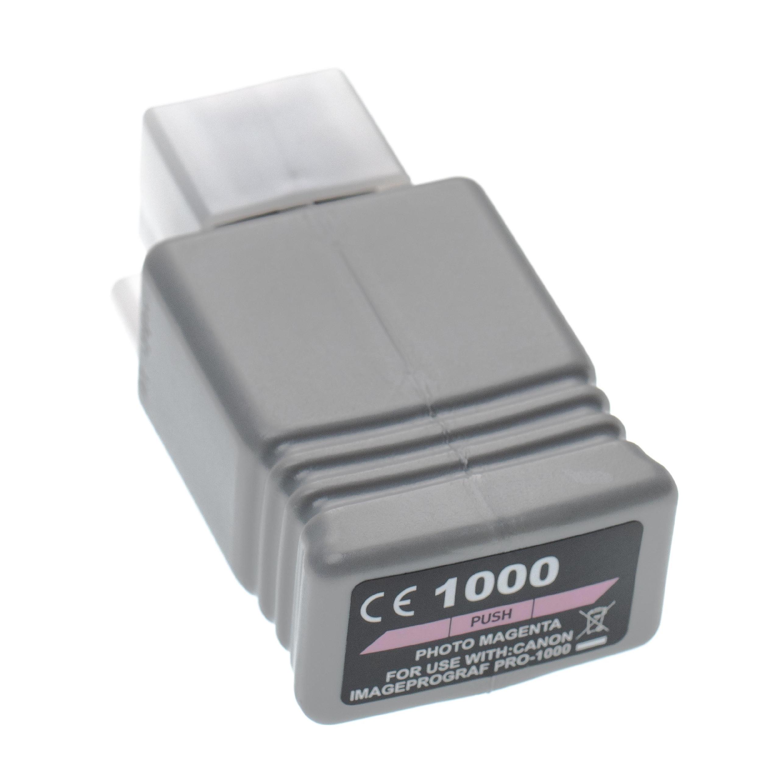 Ink Cartridge as Exchange for Canon PFI-1000PM, PFI-1000 PM for Canon Printer - 80 ml + Chip