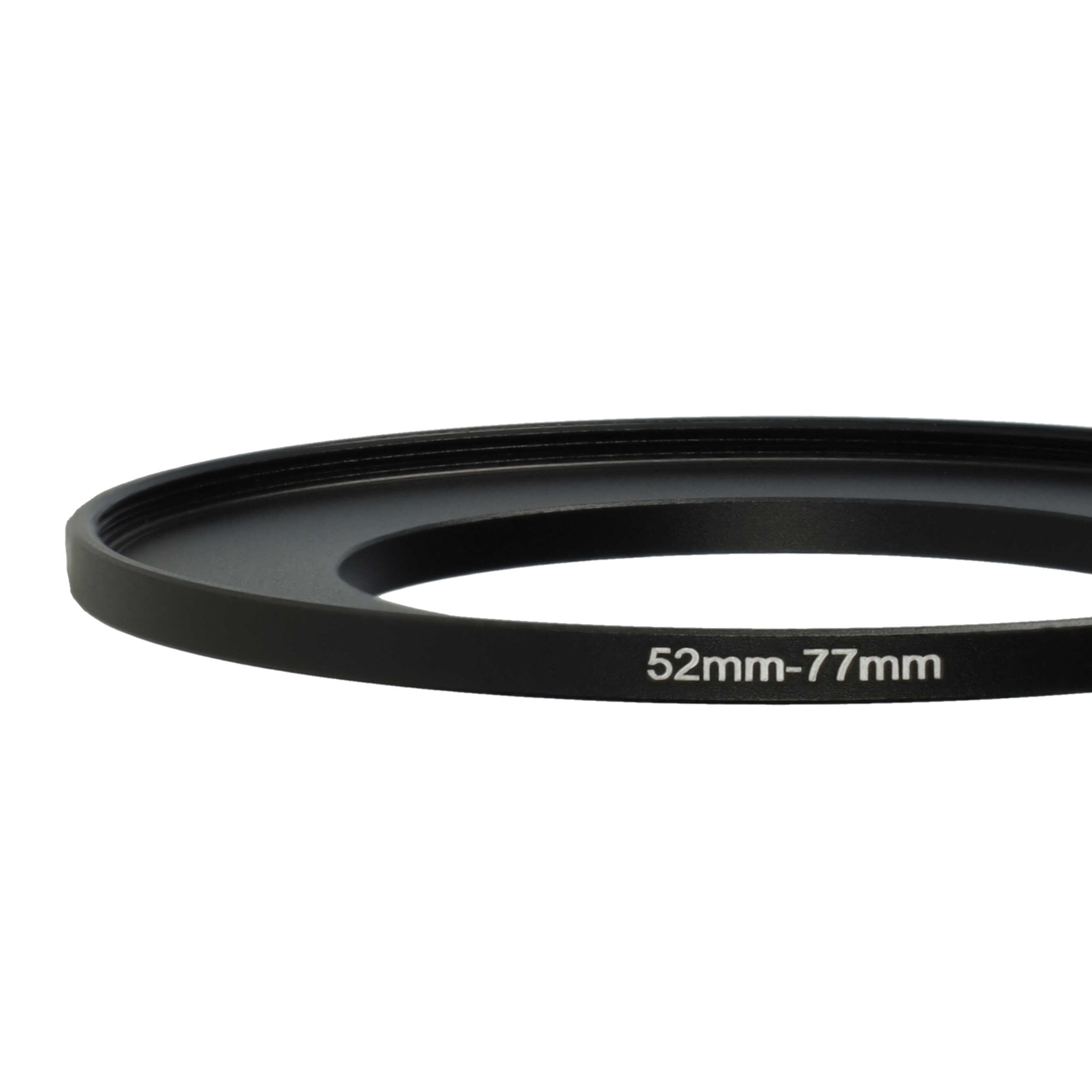 Step-Up-Ring Adapter 52 mm auf 77 mm passend für diverse Kamera-Objektive - Filteradapter