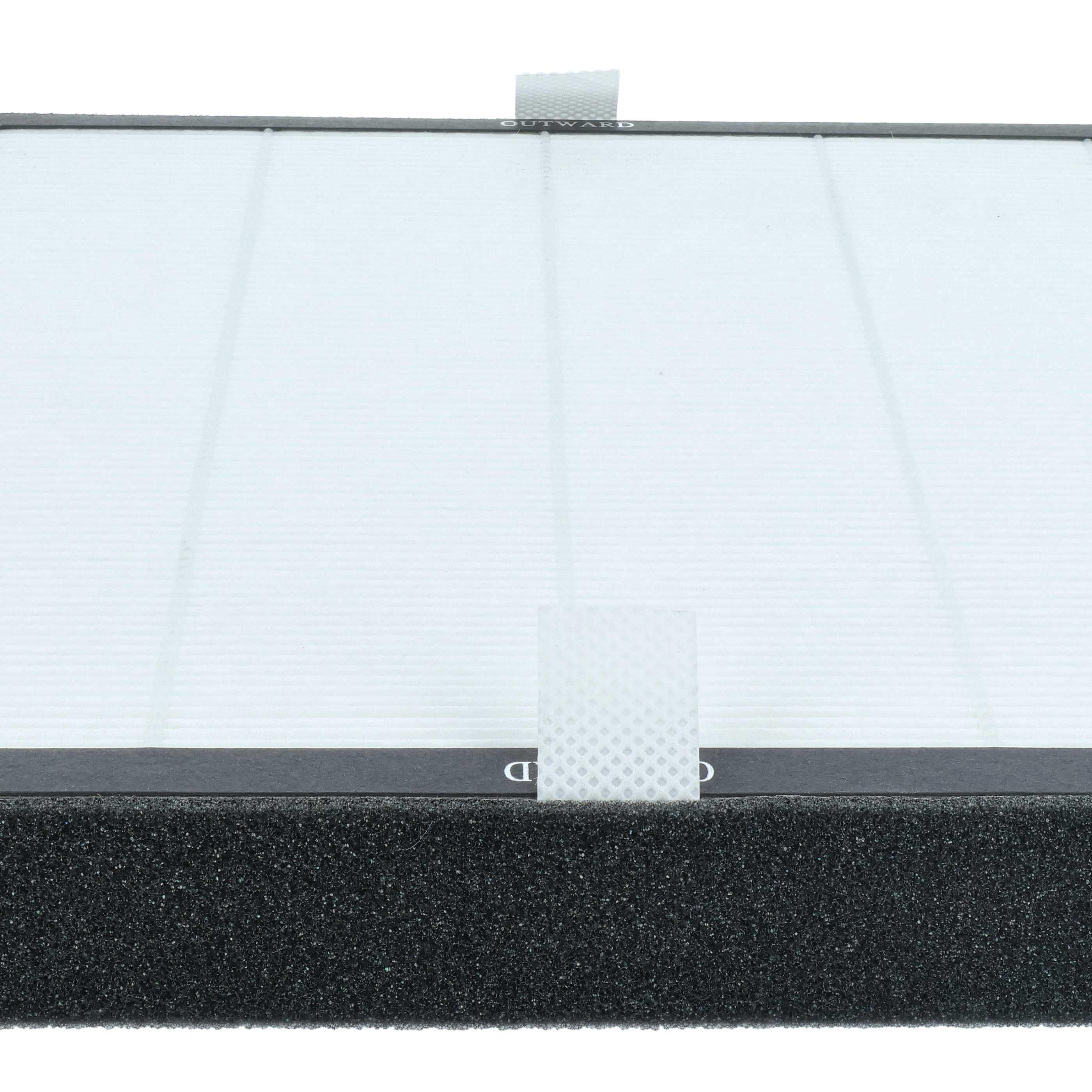 2x Filter for Fakir SC Air Purifier - HEPA + Activated Carbon