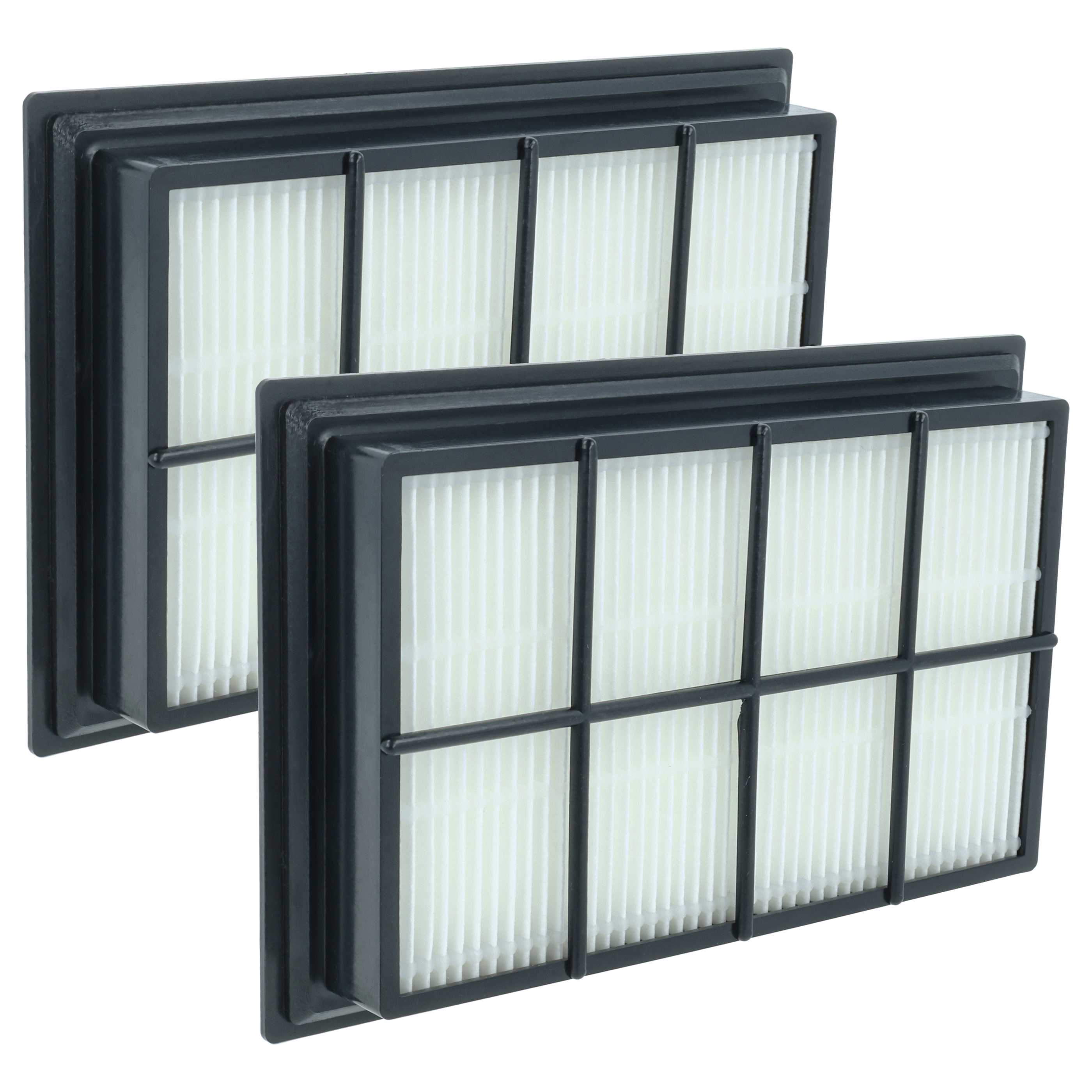 2x Filtro reemplaza Kärcher 2.860-229.0 para aspiradora filtro Hepa - negro / blanco
