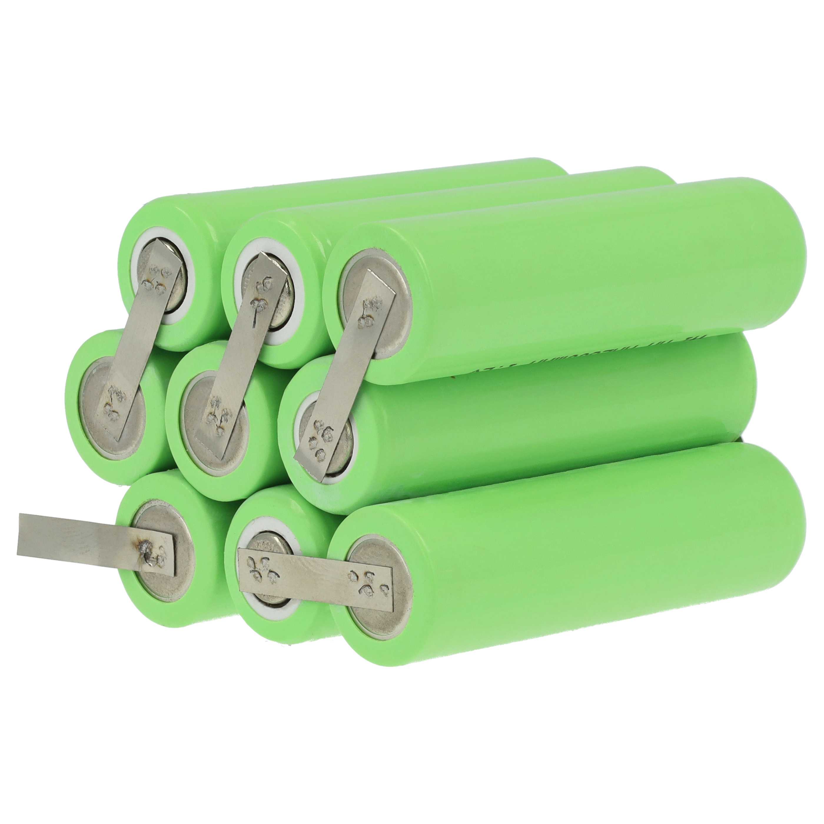 Batterie (2 pcs.) remplace 833297, 27AZ07BH, 3SD B01 WW store volet de fenêtre Velux - 2300mAh 10,8V NiMH