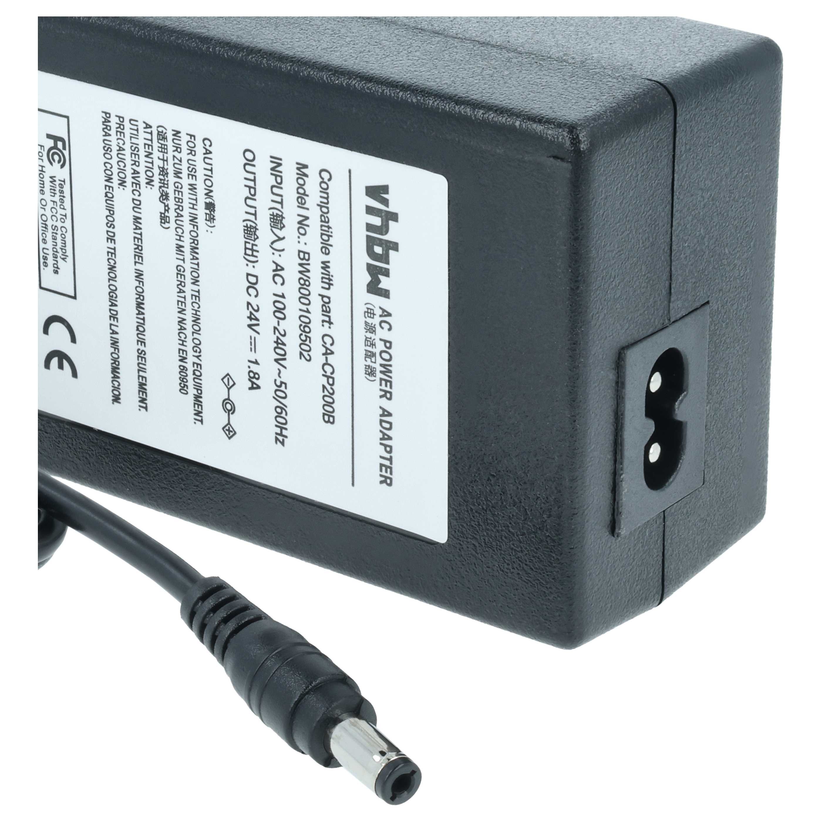 Mains Power Adapter replaces Canon CA-CP200B, CA-CP200W Printer etc. - 43.20 W