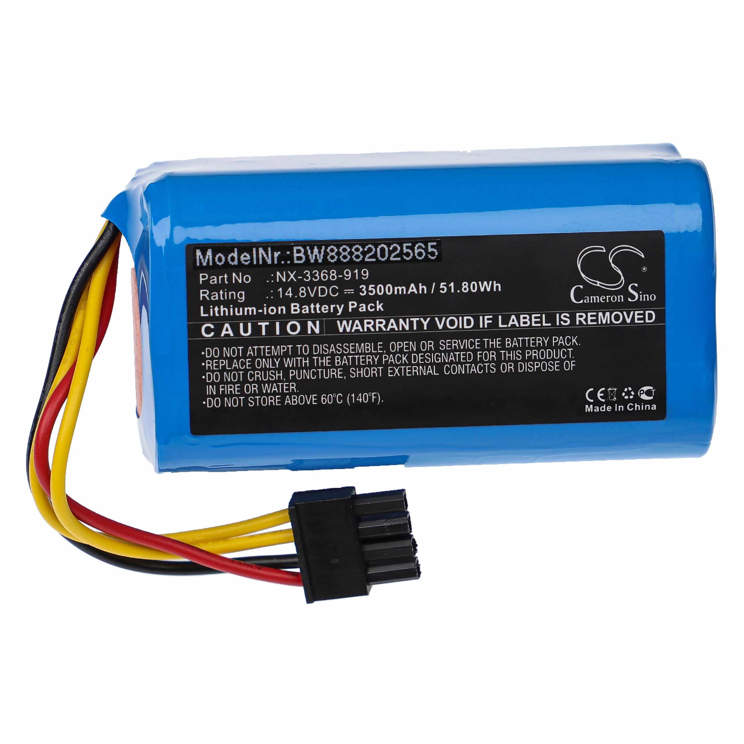 Battery Replacement for Sichler NX-3368-919 for - 3500mAh, 14.8V, Li-Ion