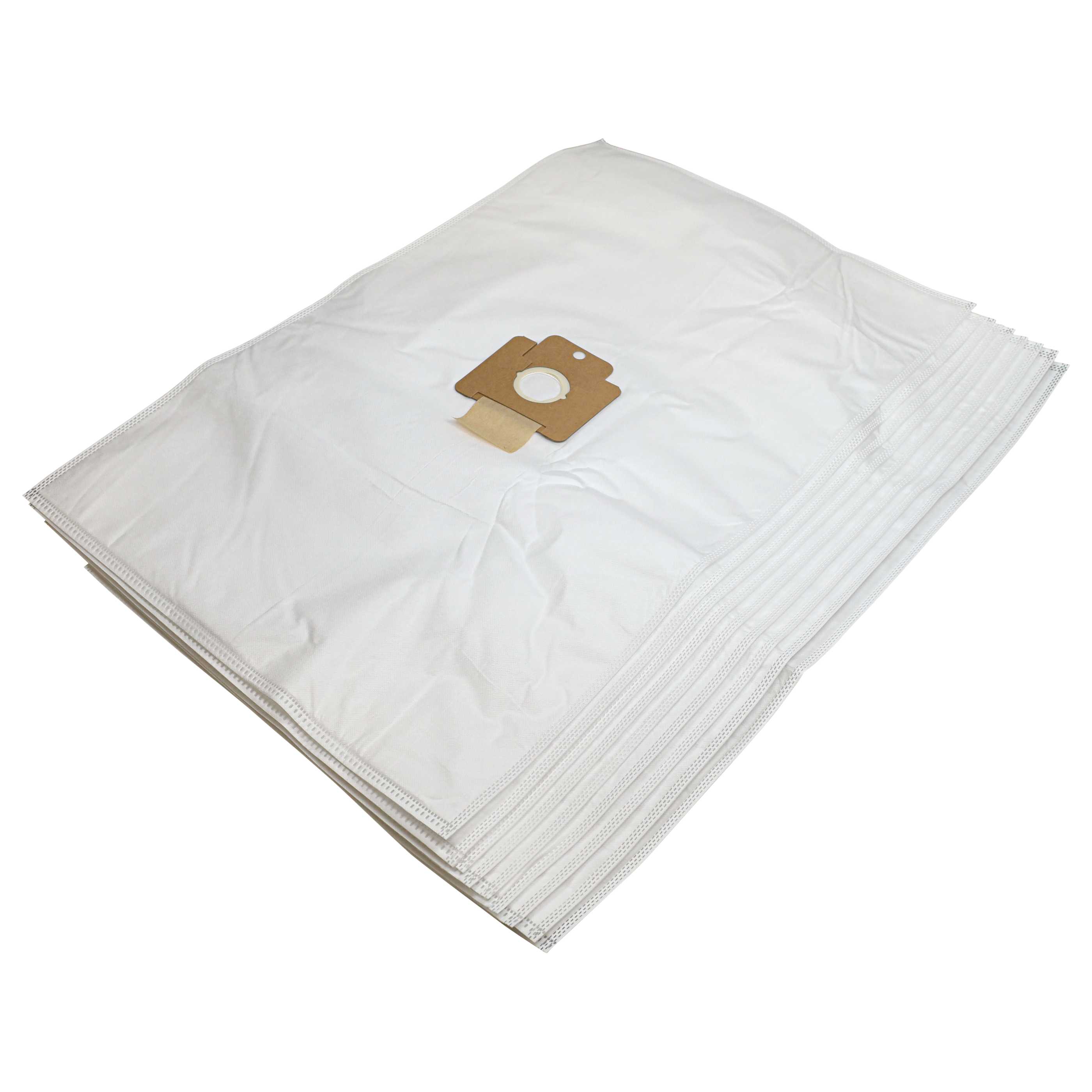 10x Sac remplace Nilfisk 107401157 pour aspirateur Nilfisk - microfibre non tissée