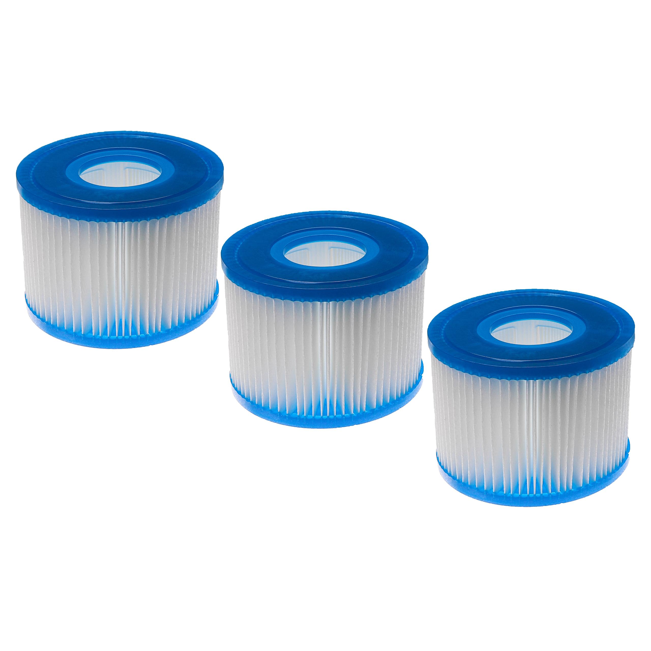 3x Pool Filter Type S1 as Replacement for Bestway FD2135 - Filter Cartridge