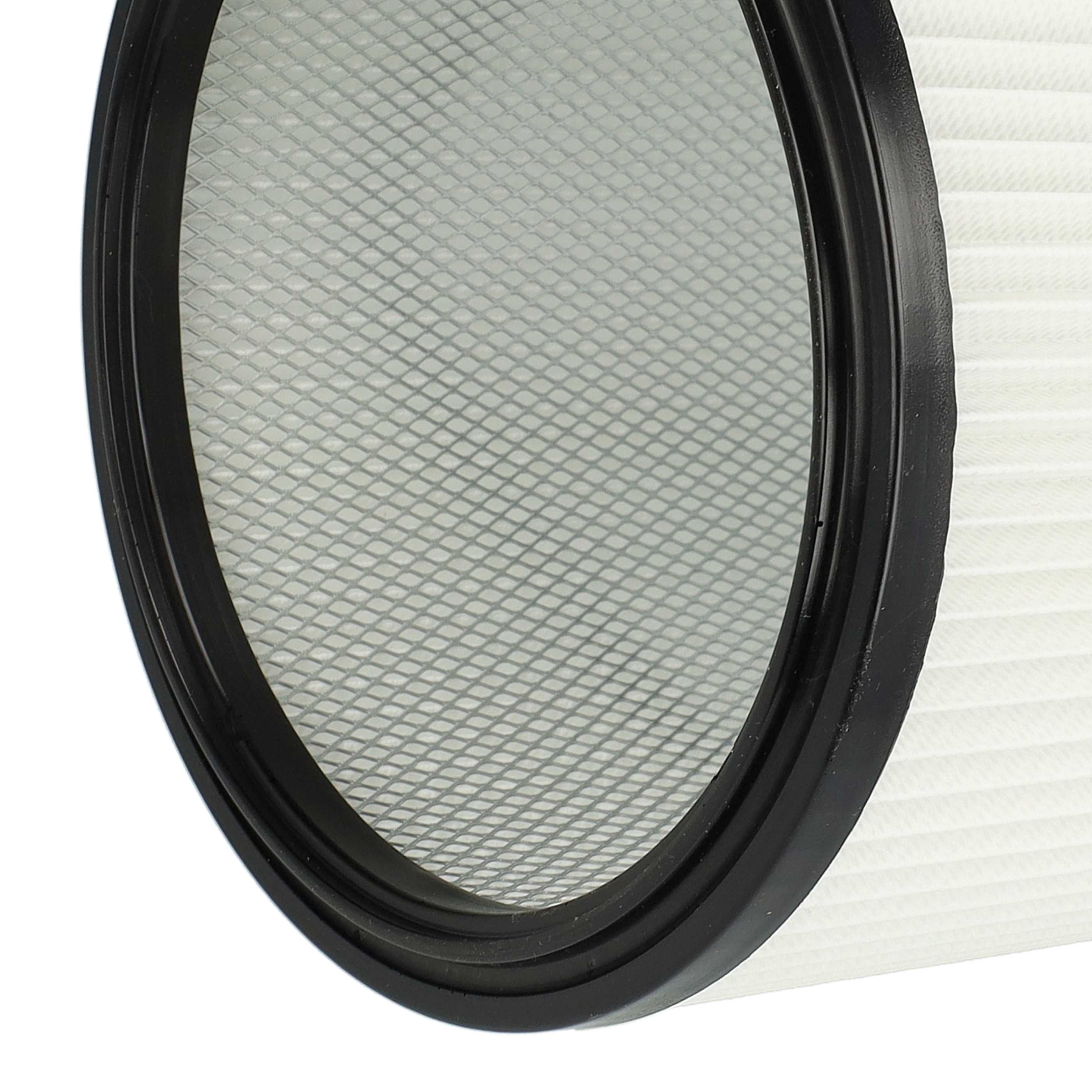 2x Filtercartridge filter replaces Starmix 413525, 4011240413525 for Starmix Vacuum Cleaner, black / white