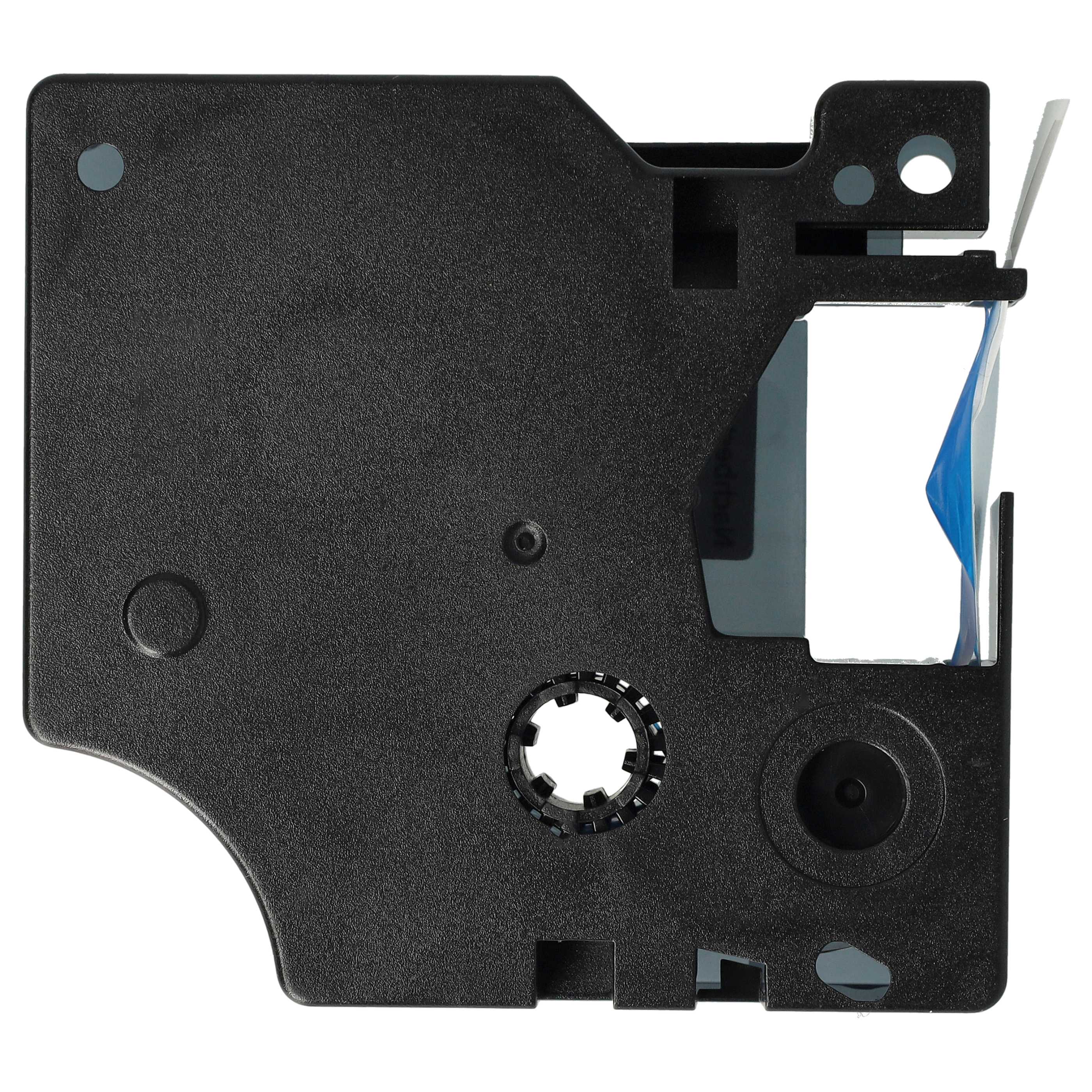 Label Tape replaces Dymo D1, 45011 - 12 mm Blue to Transparent
