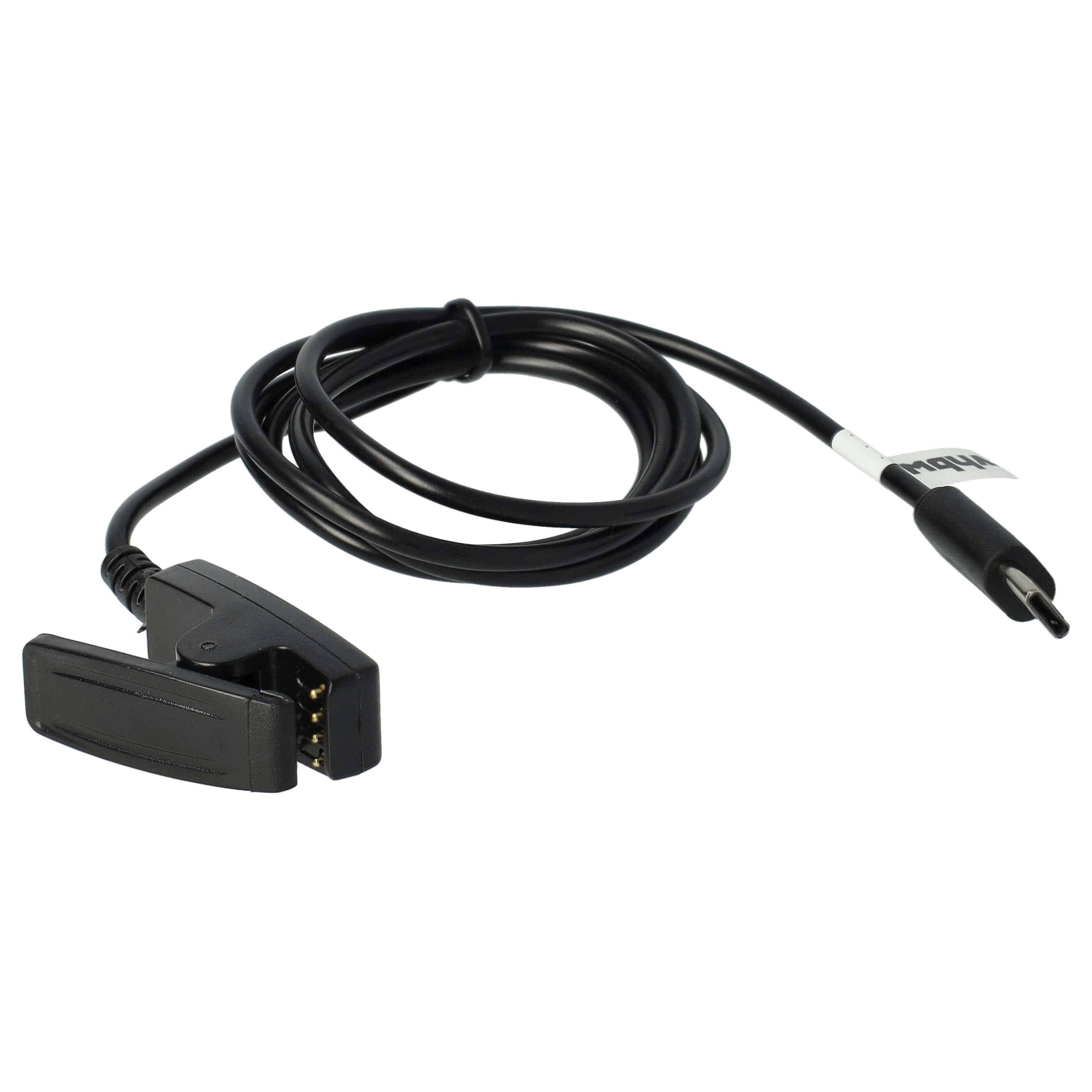 Kabel do ładowania smartwatch Garmin zamiennik Garmin 010-13289-00 - Kabel USB C, 100 cm, czarny
