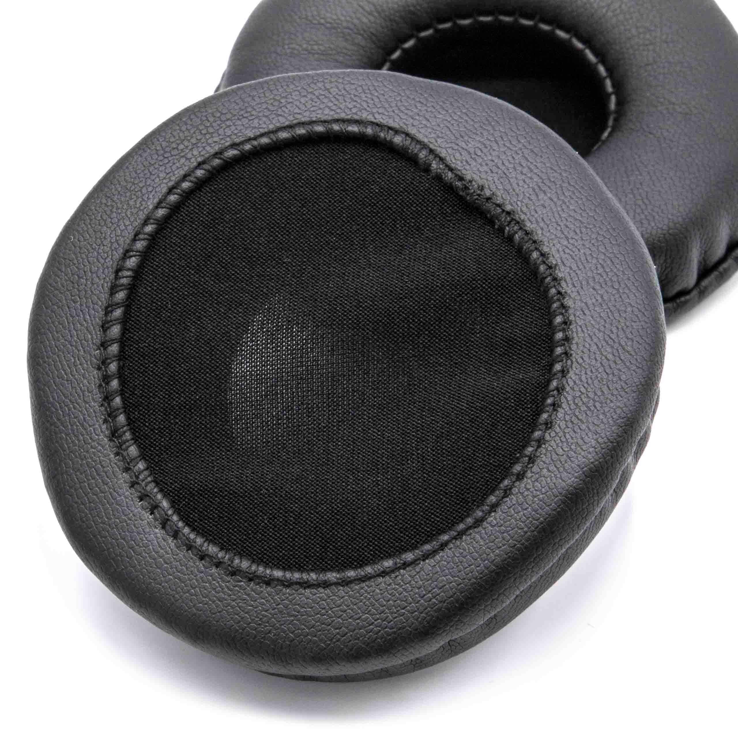 2x Poduszki do słuchawek K495 AKG - pady śr. 7 cm , czarny