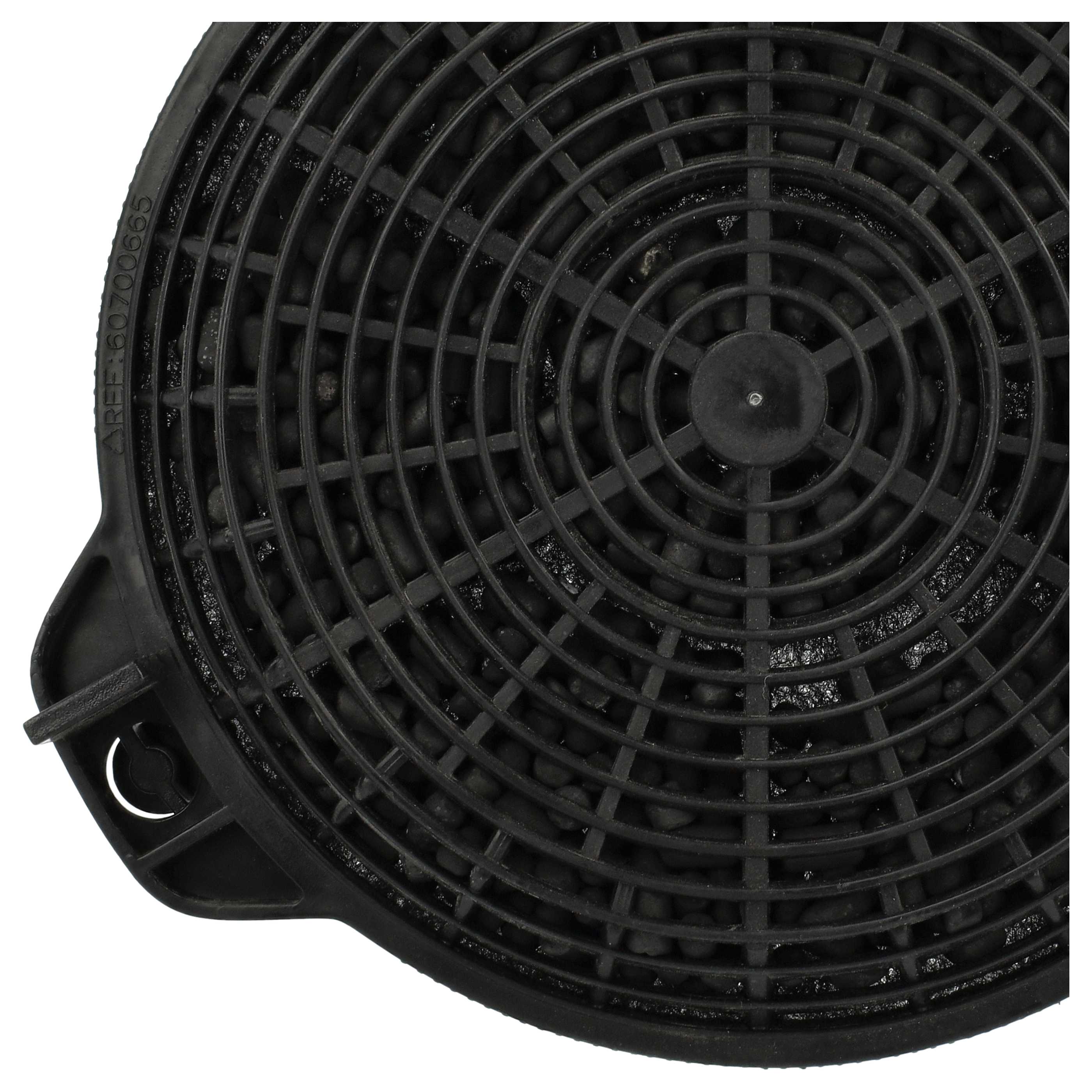 2x Filtres à charbon actif remplace Cooke & Lewis CARBFILT4, 02859394, CARBFILT4CT pour hotte Sia