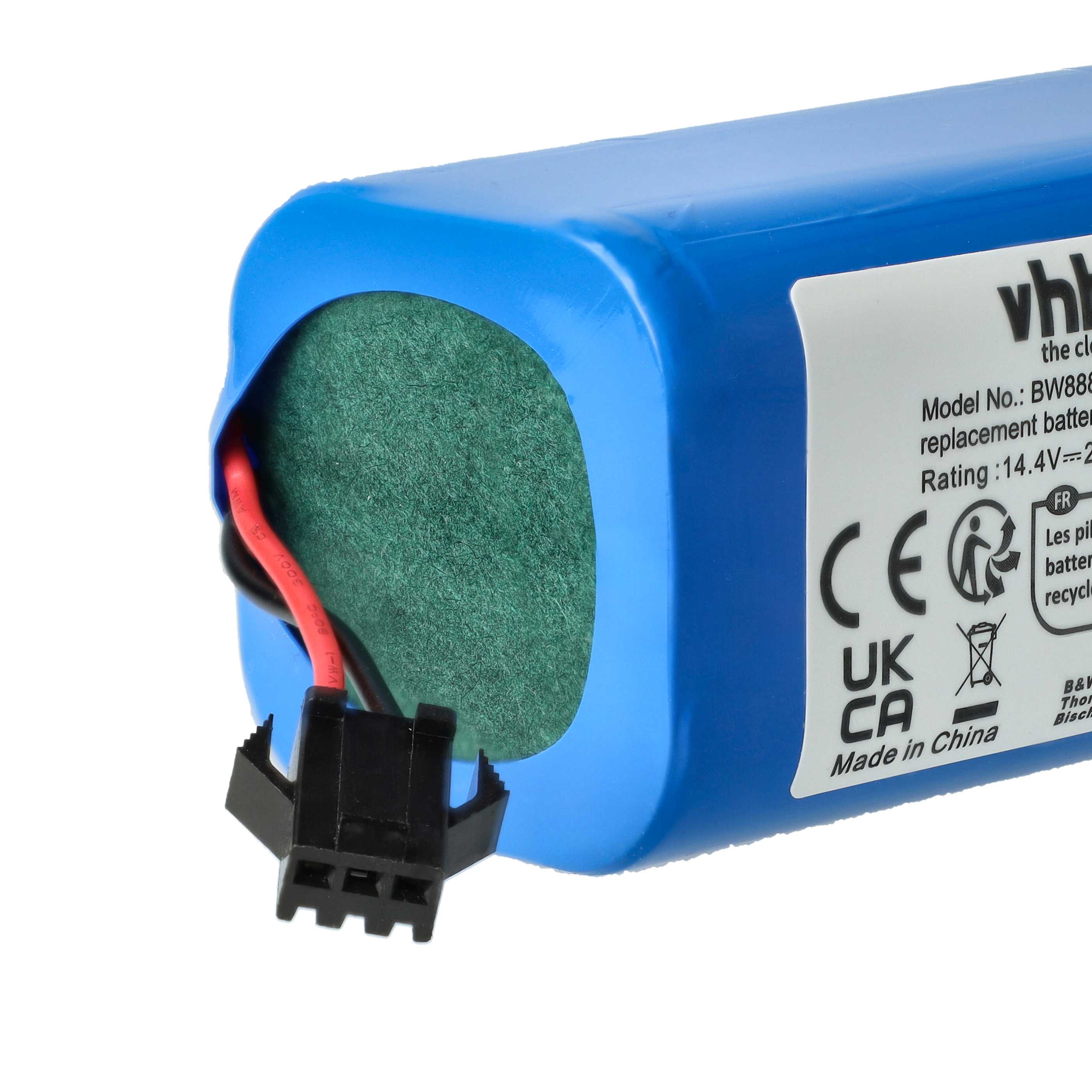Batterie remplace Cecotec CONG1002 pour robot aspirateur - 2600mAh 14,8V Li-ion