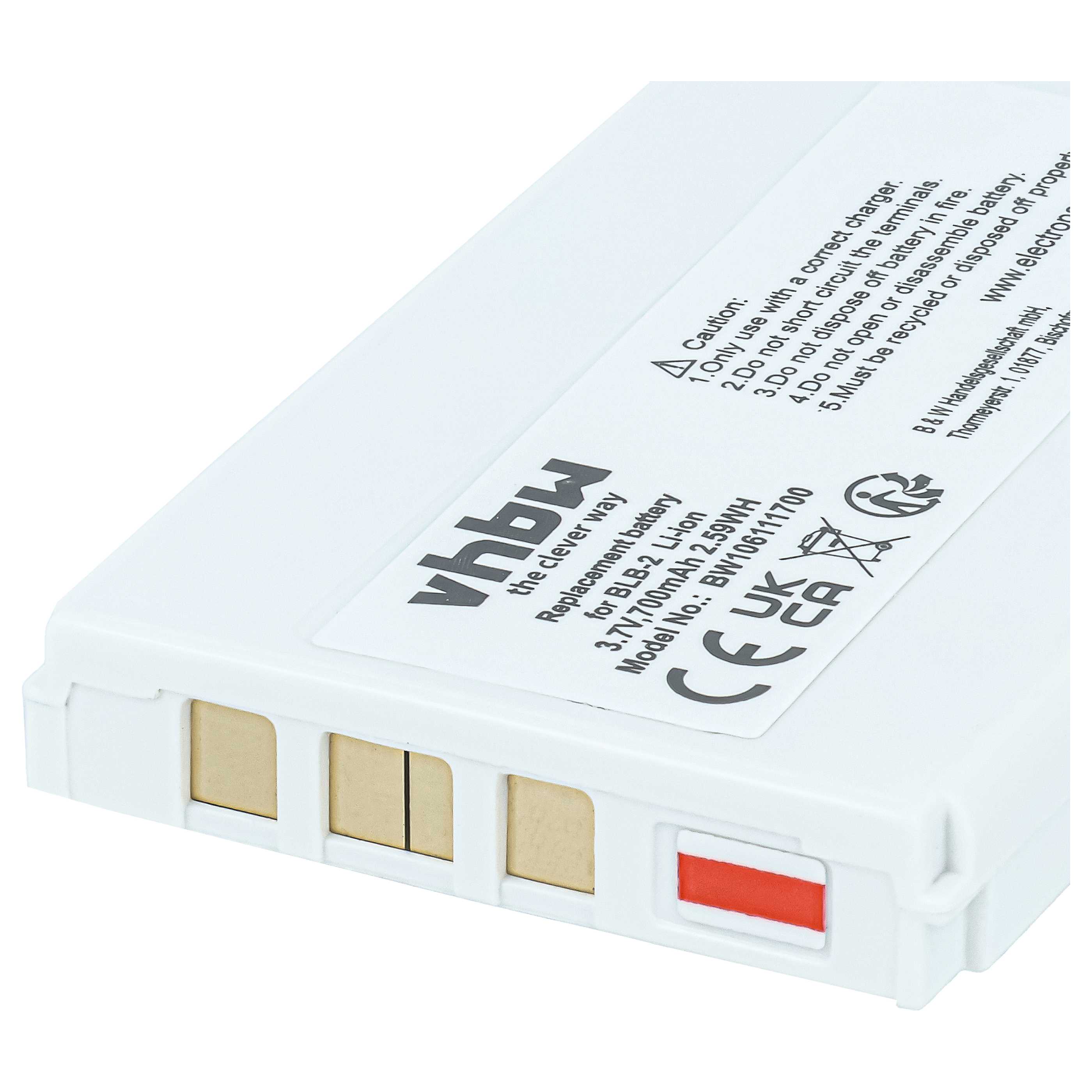 Akumulator do telefonu smartfona zamiennik Aiptek ZPT-NKA - 700 mAh 3,7 V Li-Ion