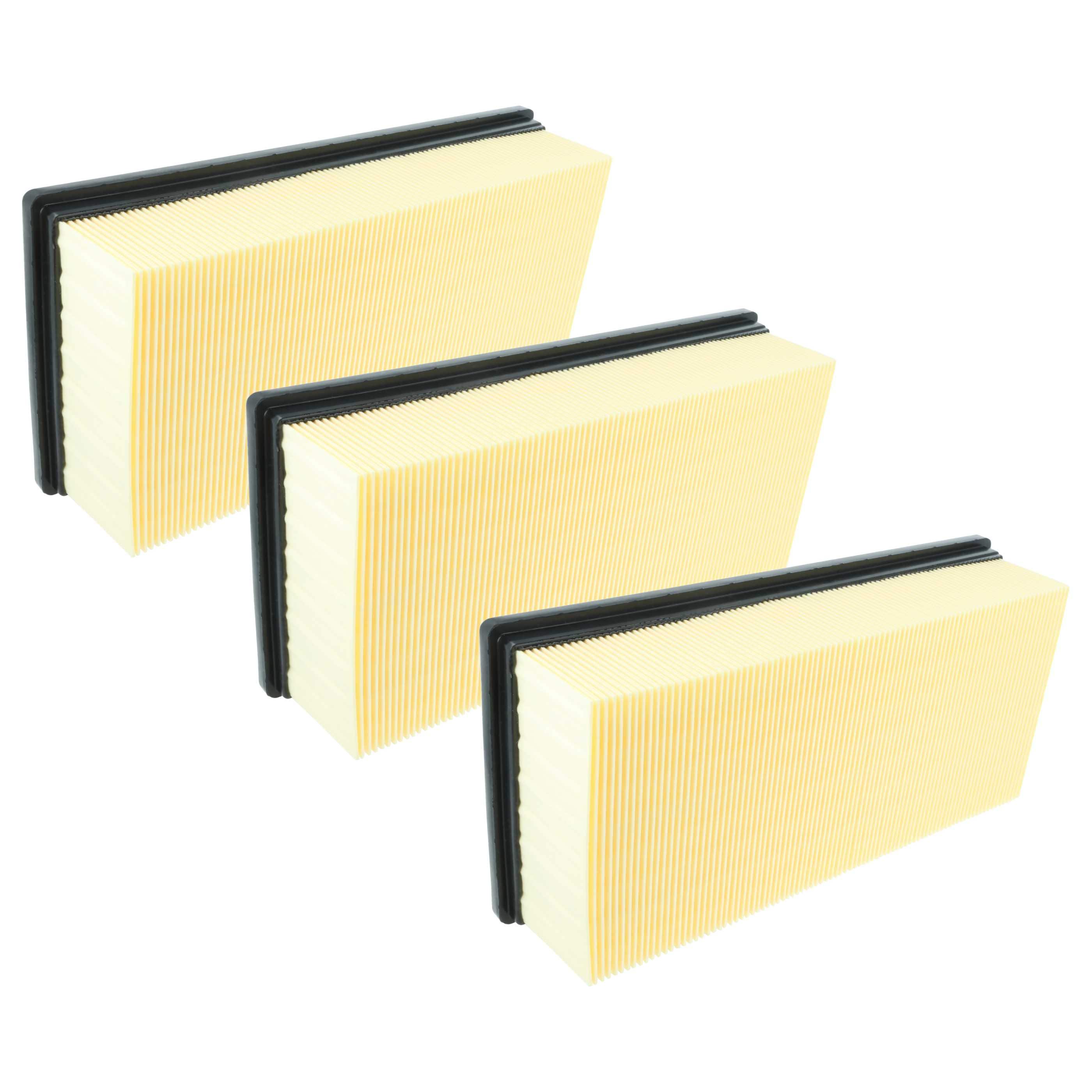 3x Filtro reemplaza Kärcher 6.907-276.0 para aspiradora
