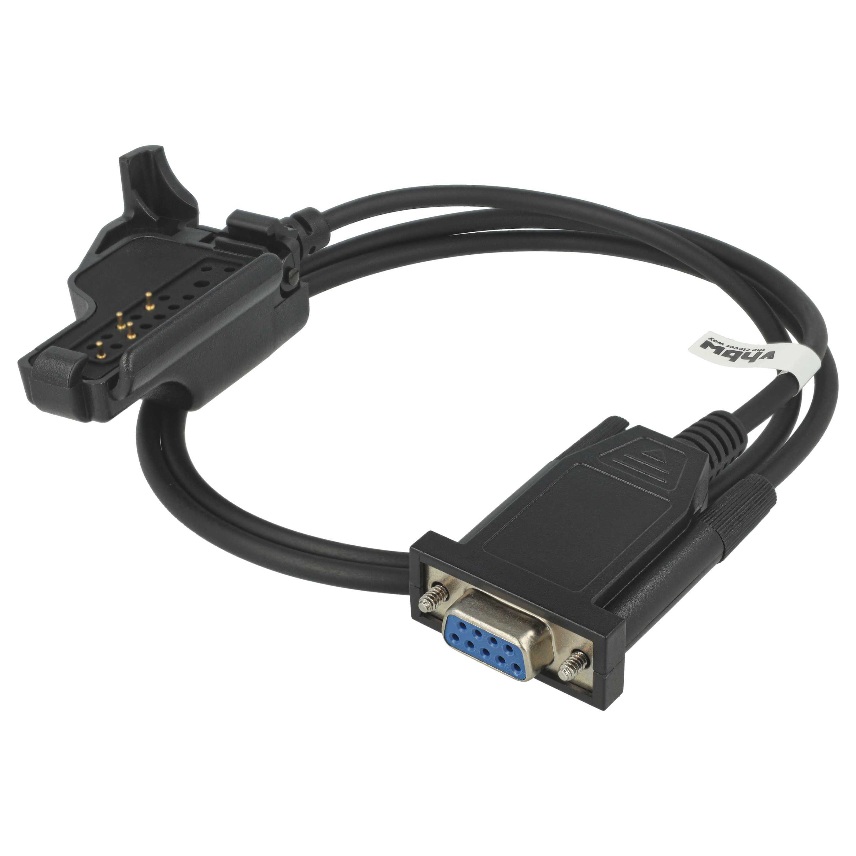 Kabel RS232 do programowania urządzeń peryferyjnych Motorola ASTRO - 14,5 cm czarny
