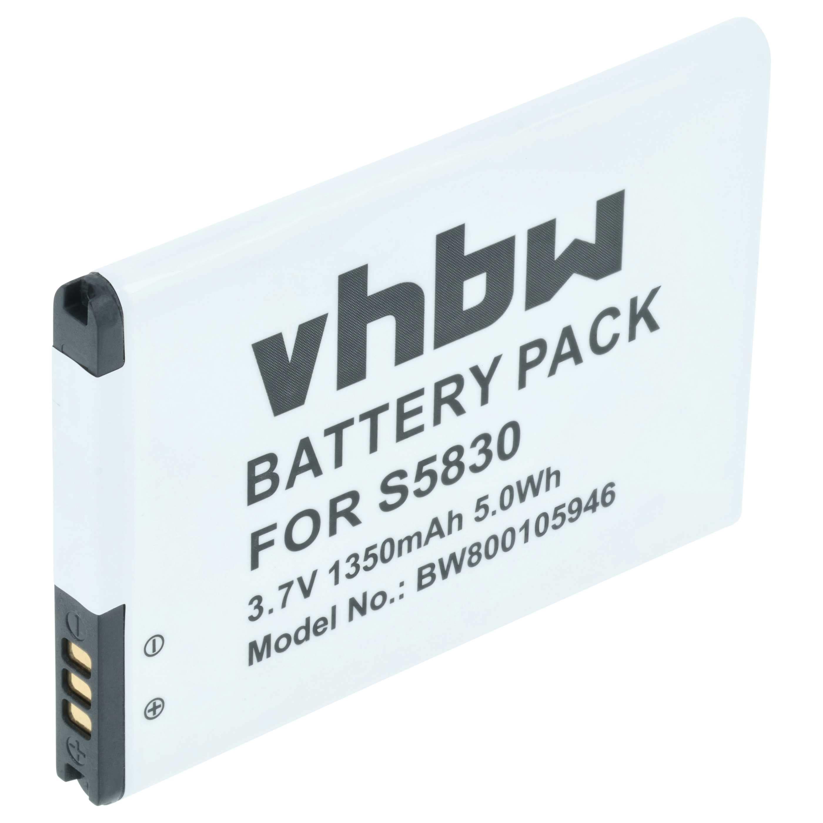 Mobile Phone Battery replaces Samsung EB494358VU - 1350 mAh 3.7 V Li-Ion