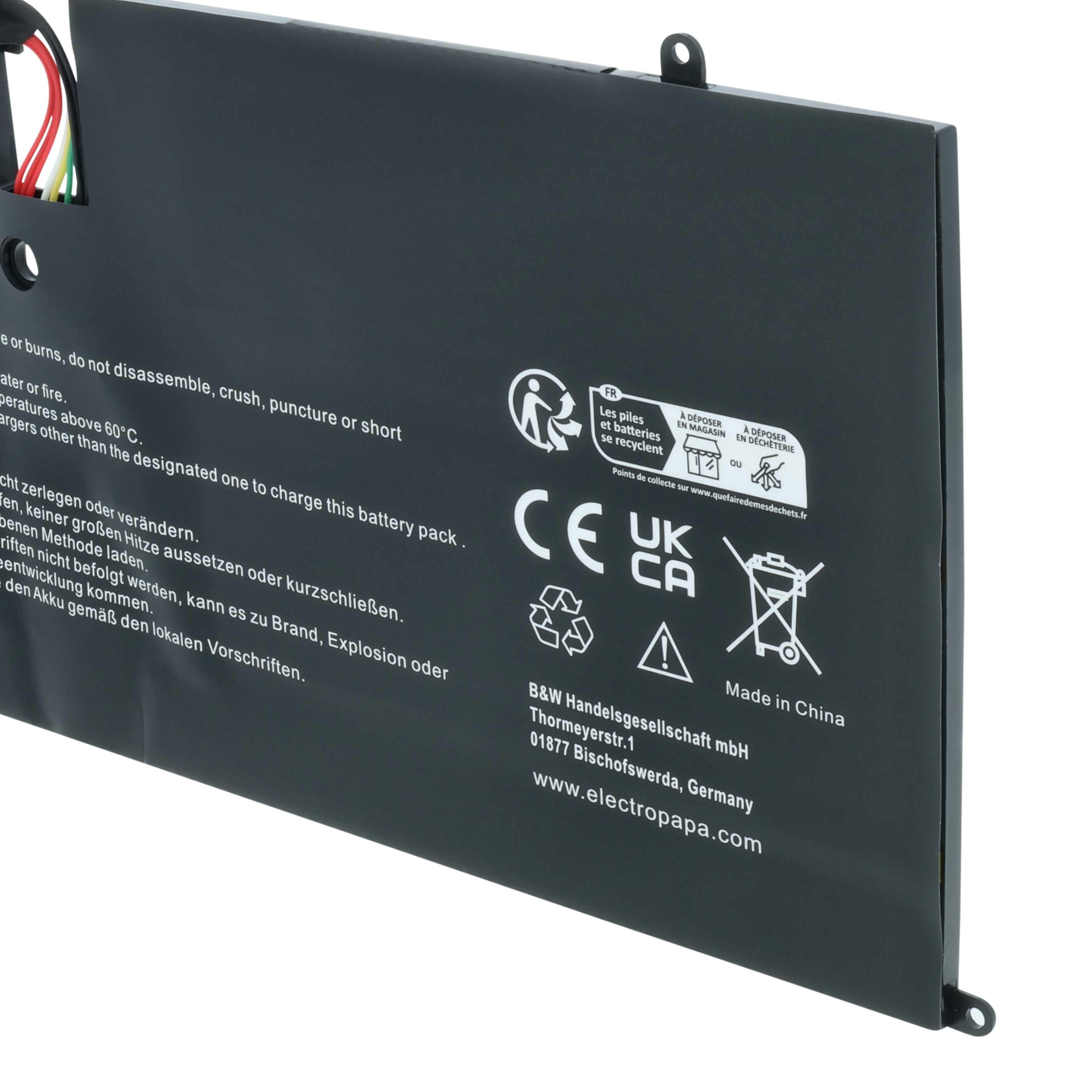 Akumulator do laptopa zamiennik Lenovo 45N1071, 45N1070 - 3500 mAh 14,8 V LiPo