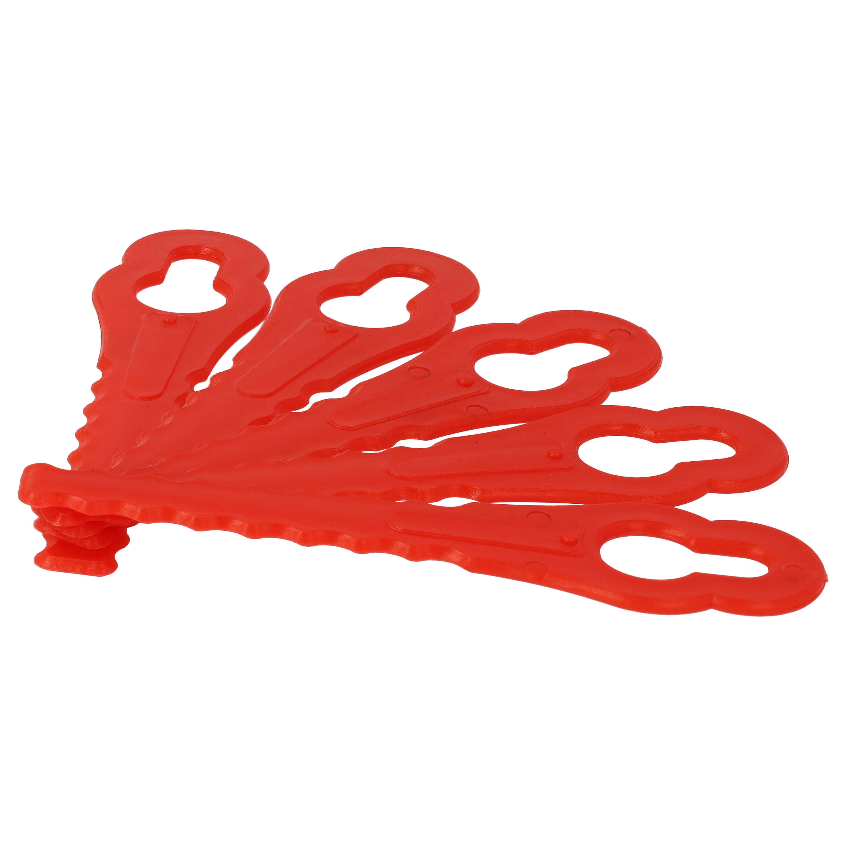 20x Exchange Blade replaces Güde 58586 for Cordless Strimmer - plastic, red
