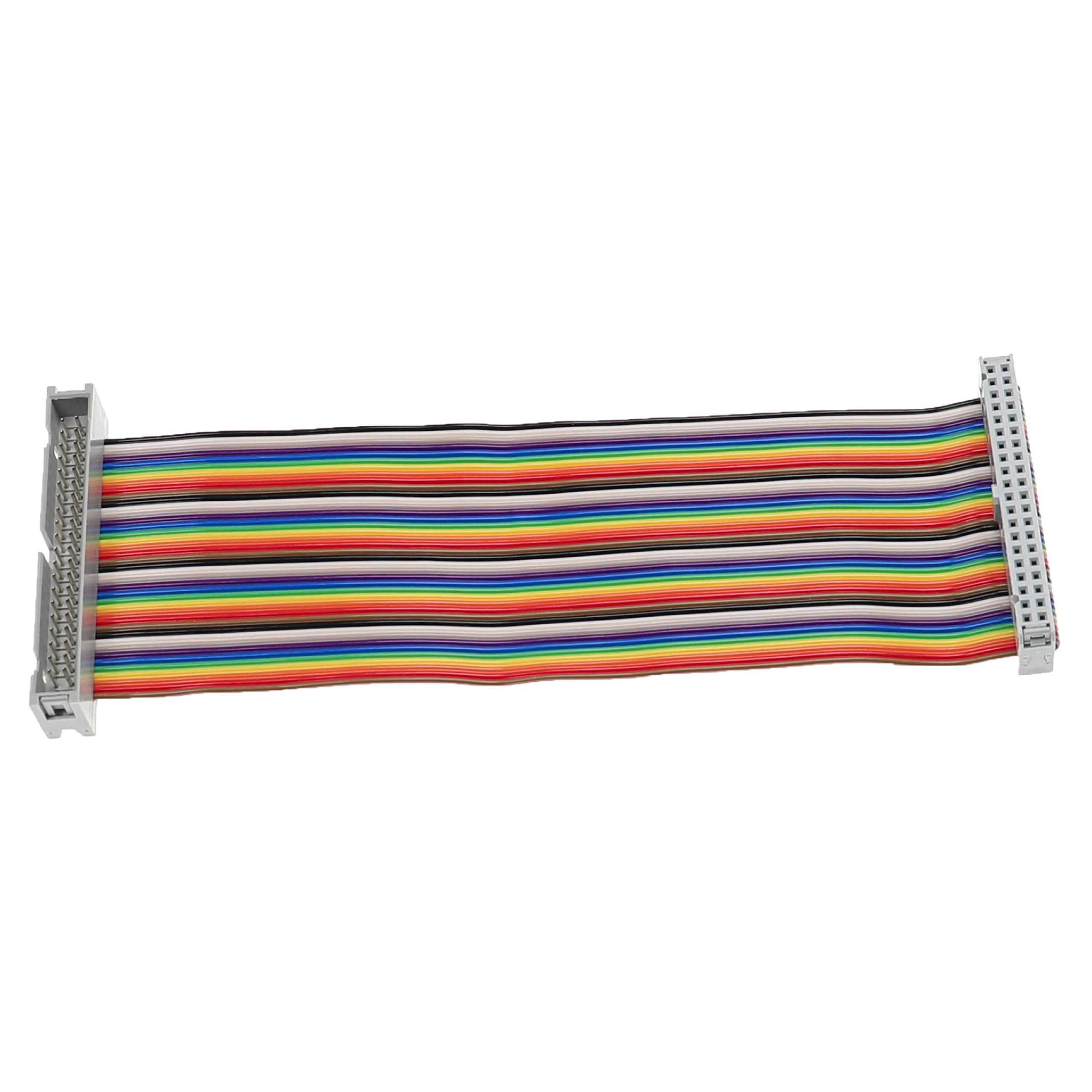 Cable GPIO 40 pines compatible con Raspberry Pi miniordenador - Cable alargador GPIO multicolor, 15 cm