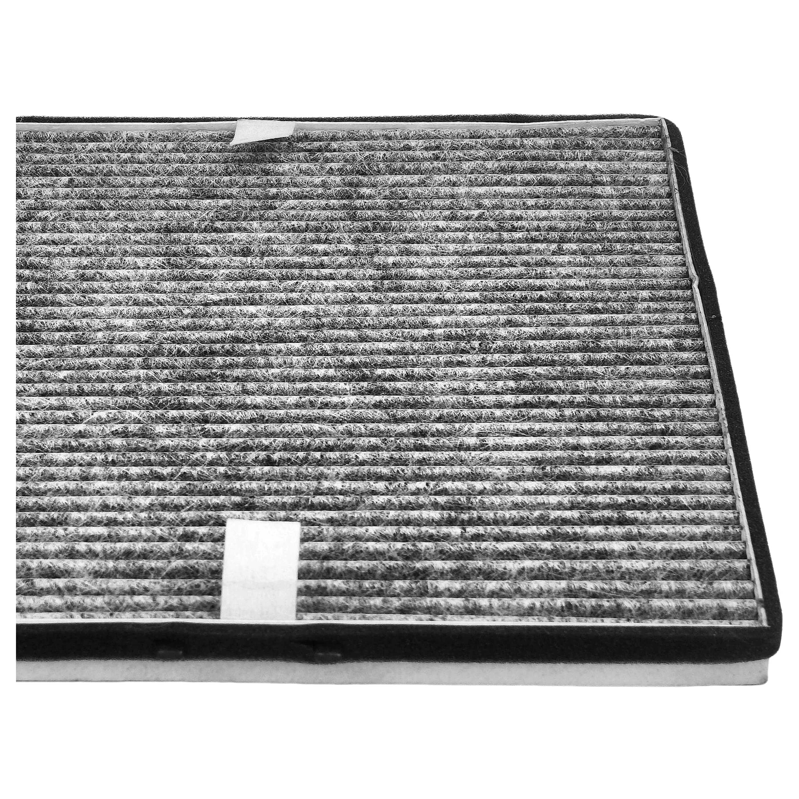 2x Aktivkohlefilter als Ersatz für Miele 11762650, DKF 25-P Dunstabzugshaube