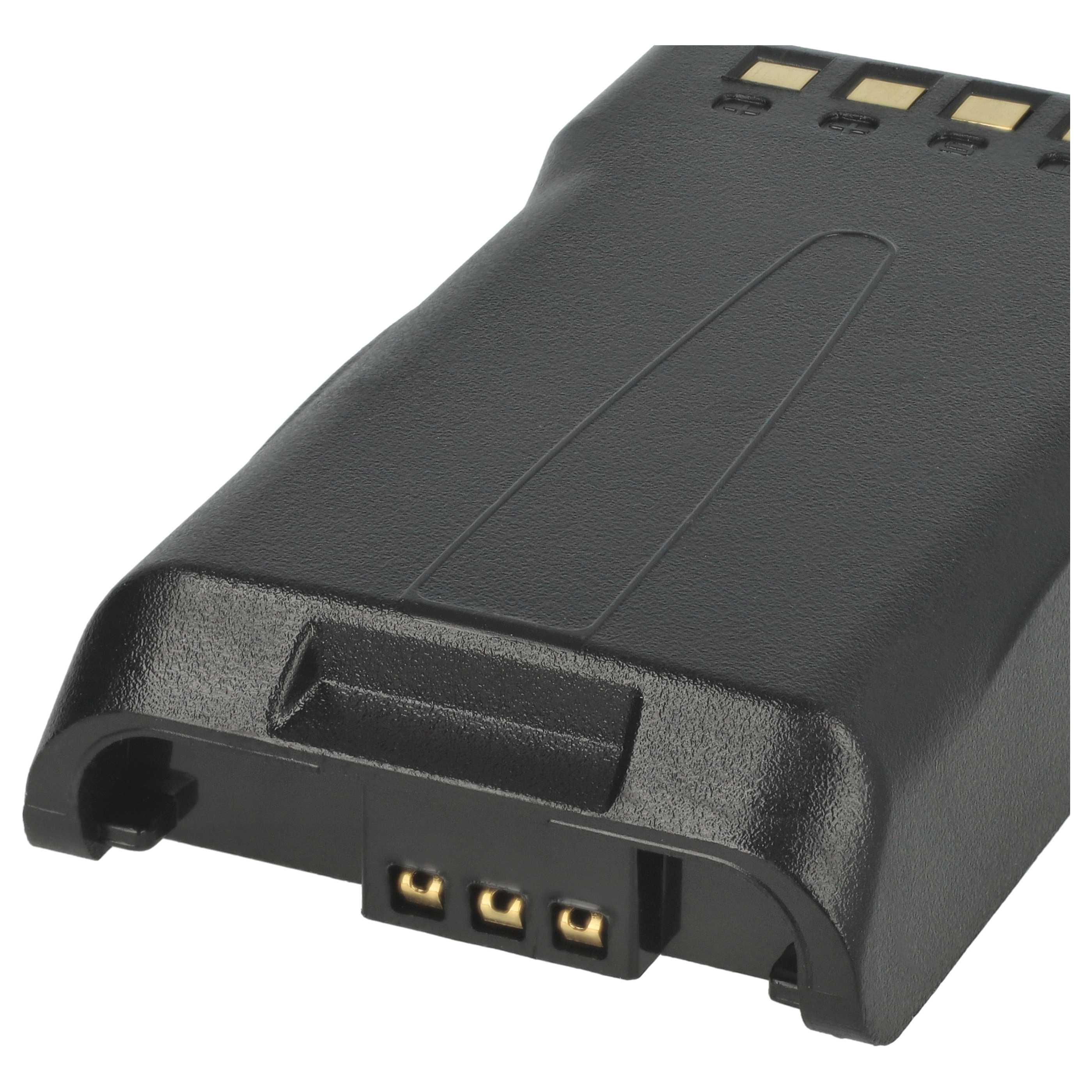 2x Batteria sostituisce Kenwood KNB-24L, KNB-24LX, KNB-24, KNB-24Li per dispositivo radio - 1800mAh 7,2V NiMH