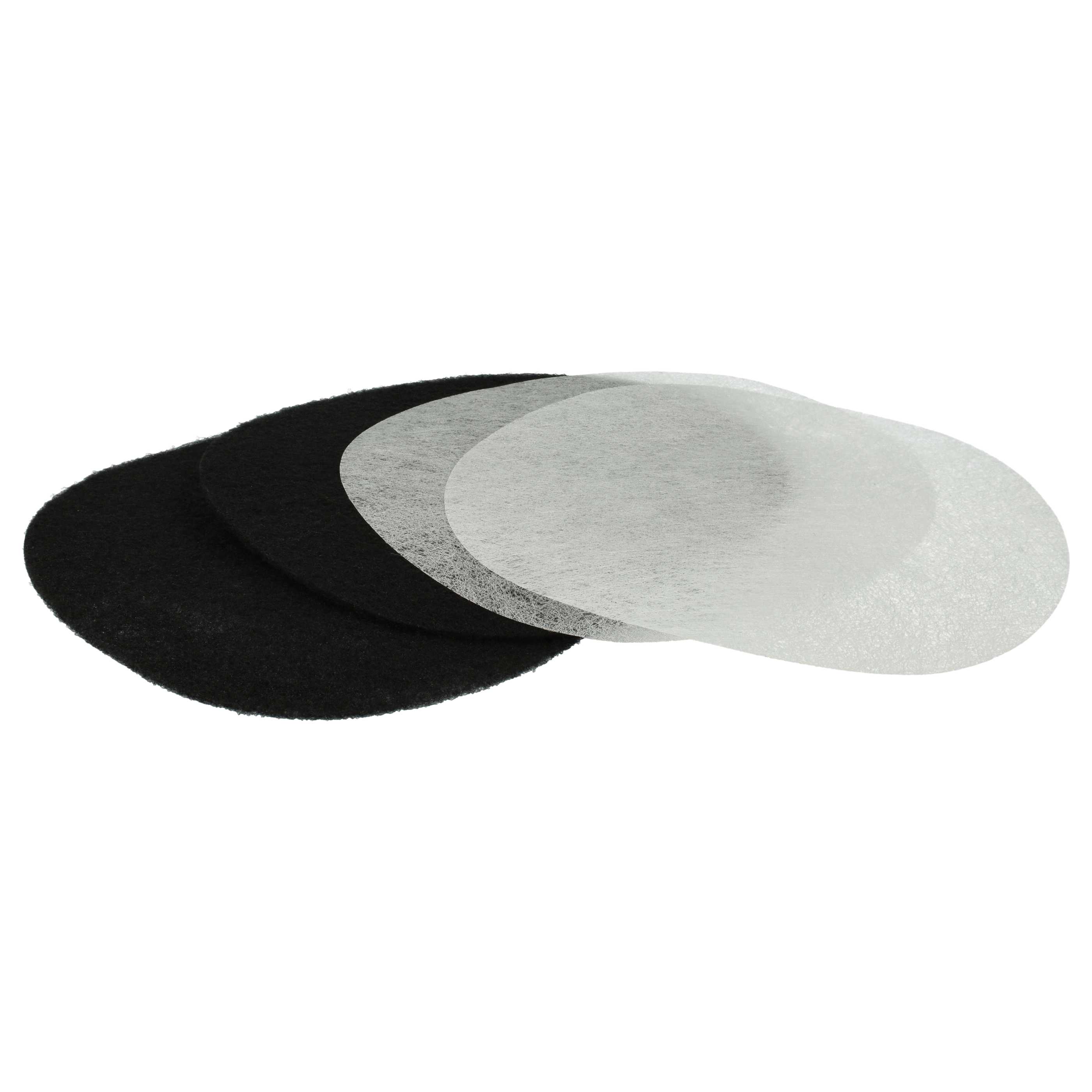 6x filtre à charbon actif, 6x filtre à graisses remplace Moulinex AD-5 pour friteuse 